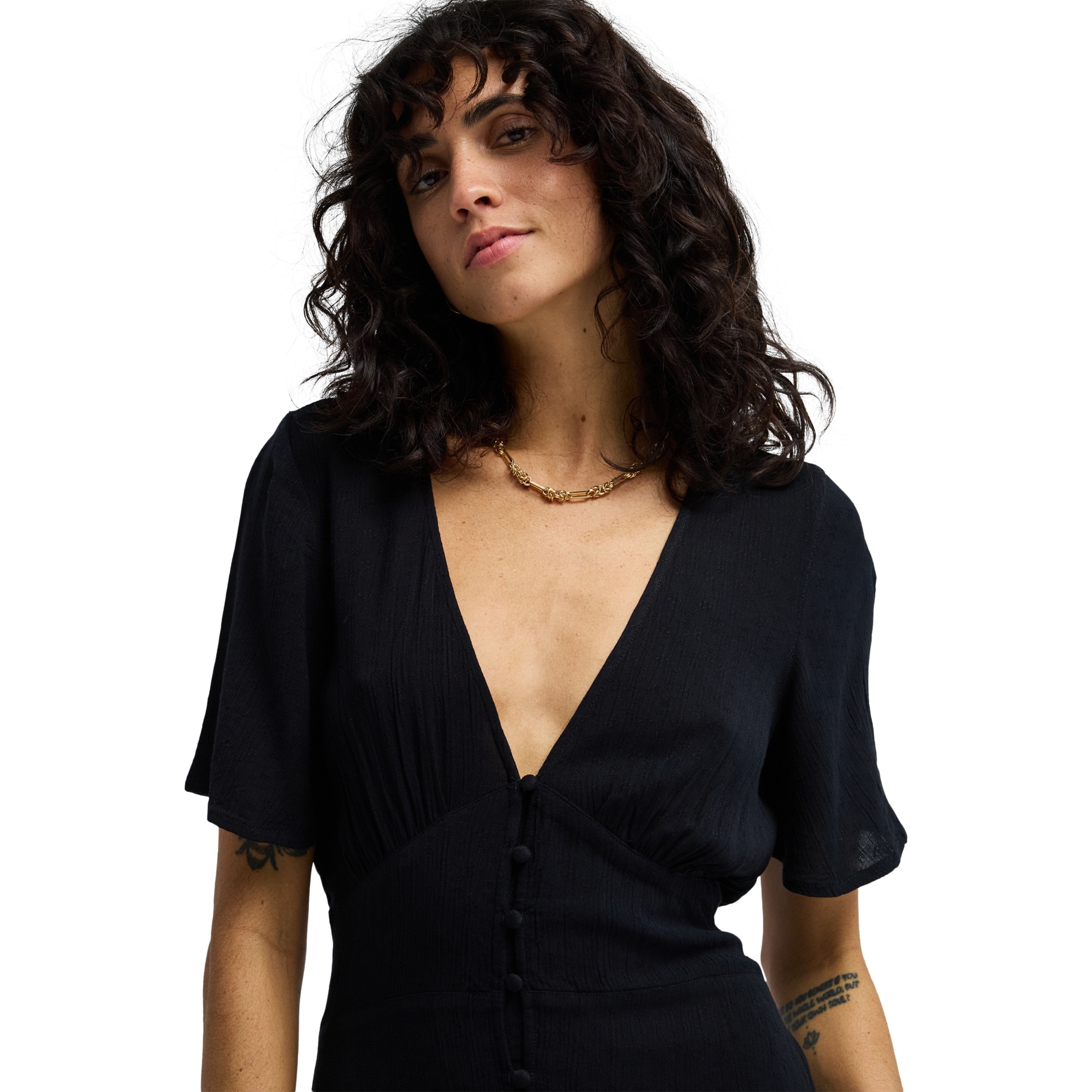 Vestido de mujer Your Girl Billabong - Negro Negro-5