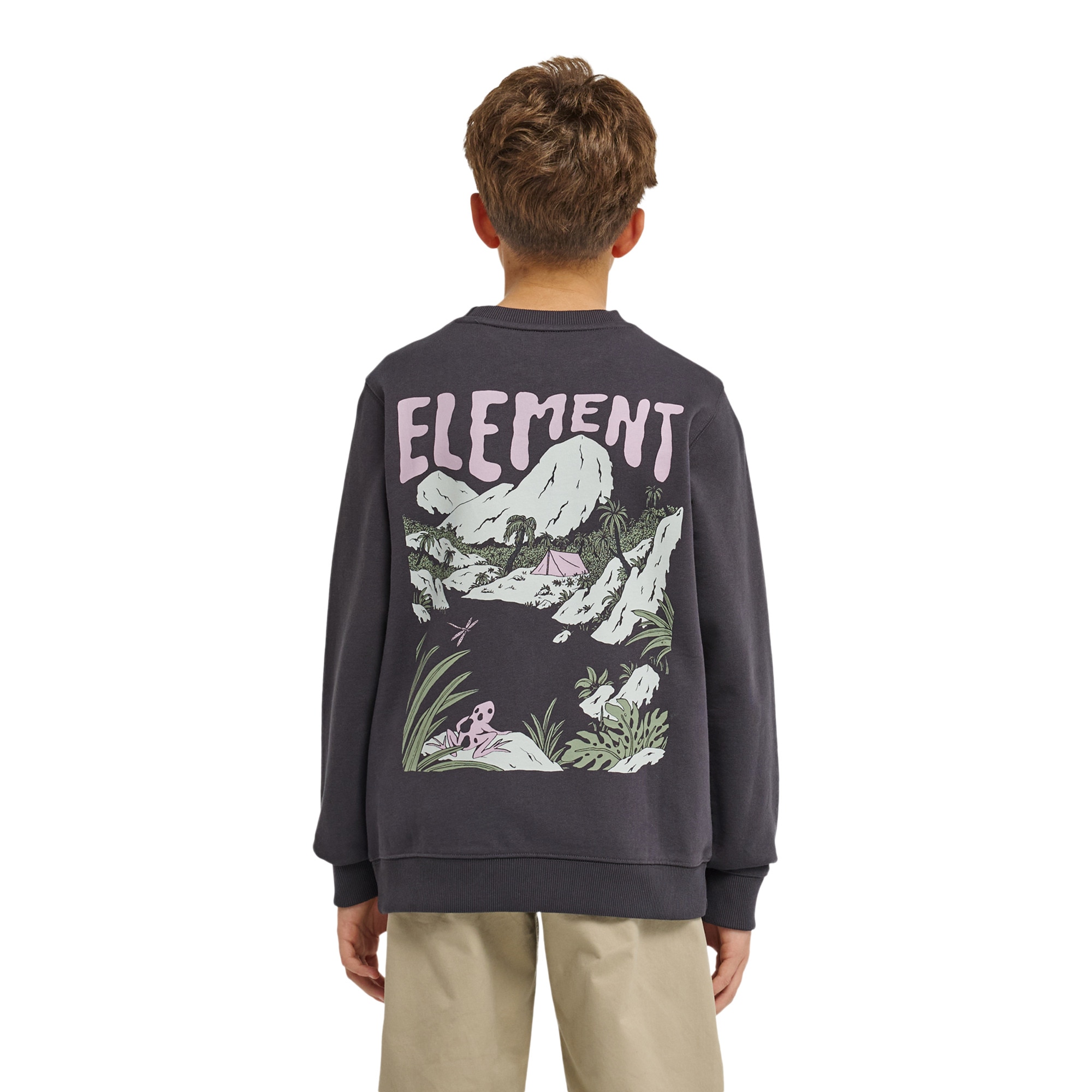 Sudadera de niños Lakeside Element - Negro Negro-5