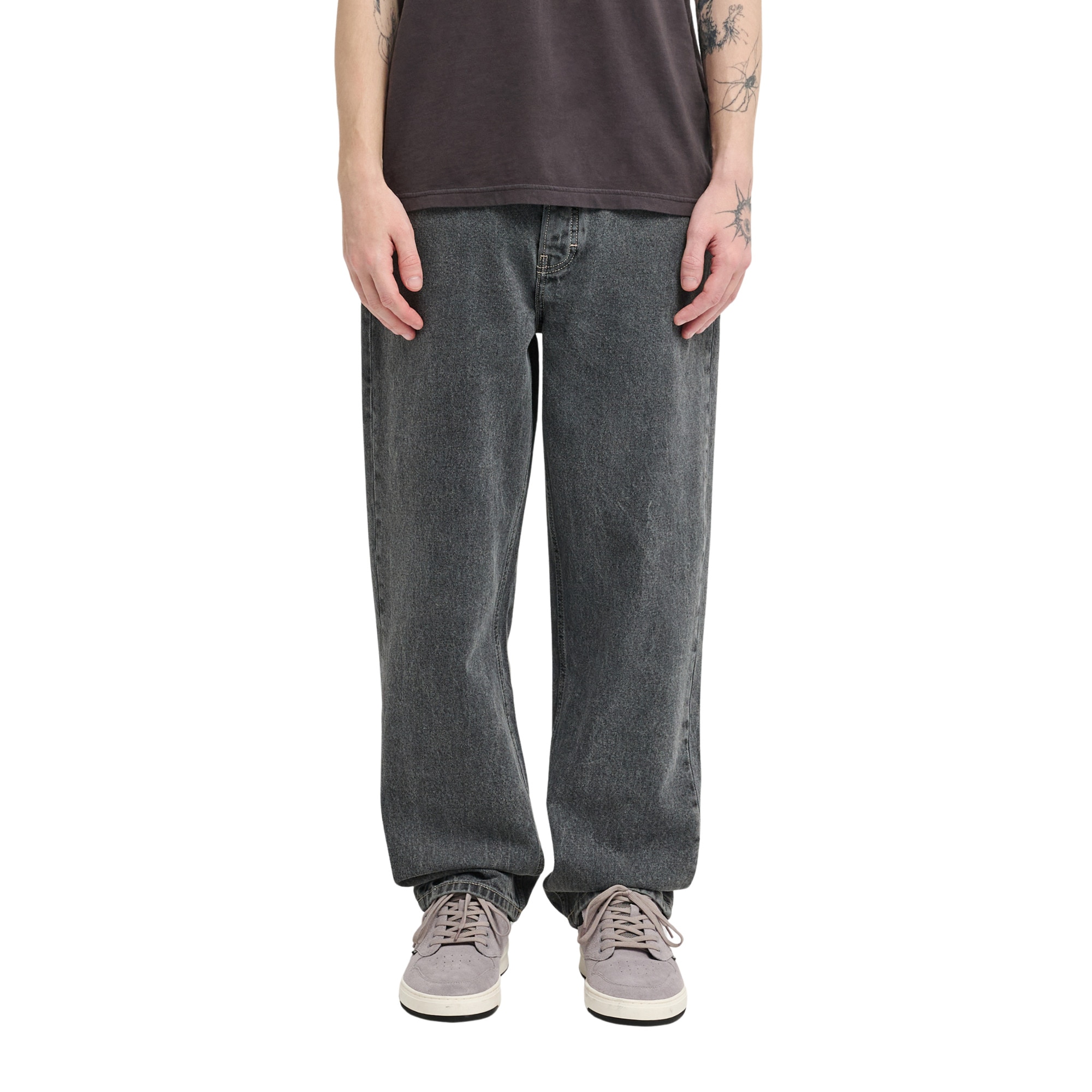 Vaquero de hombre Relax 5 Denim Element - Gris Gris-1