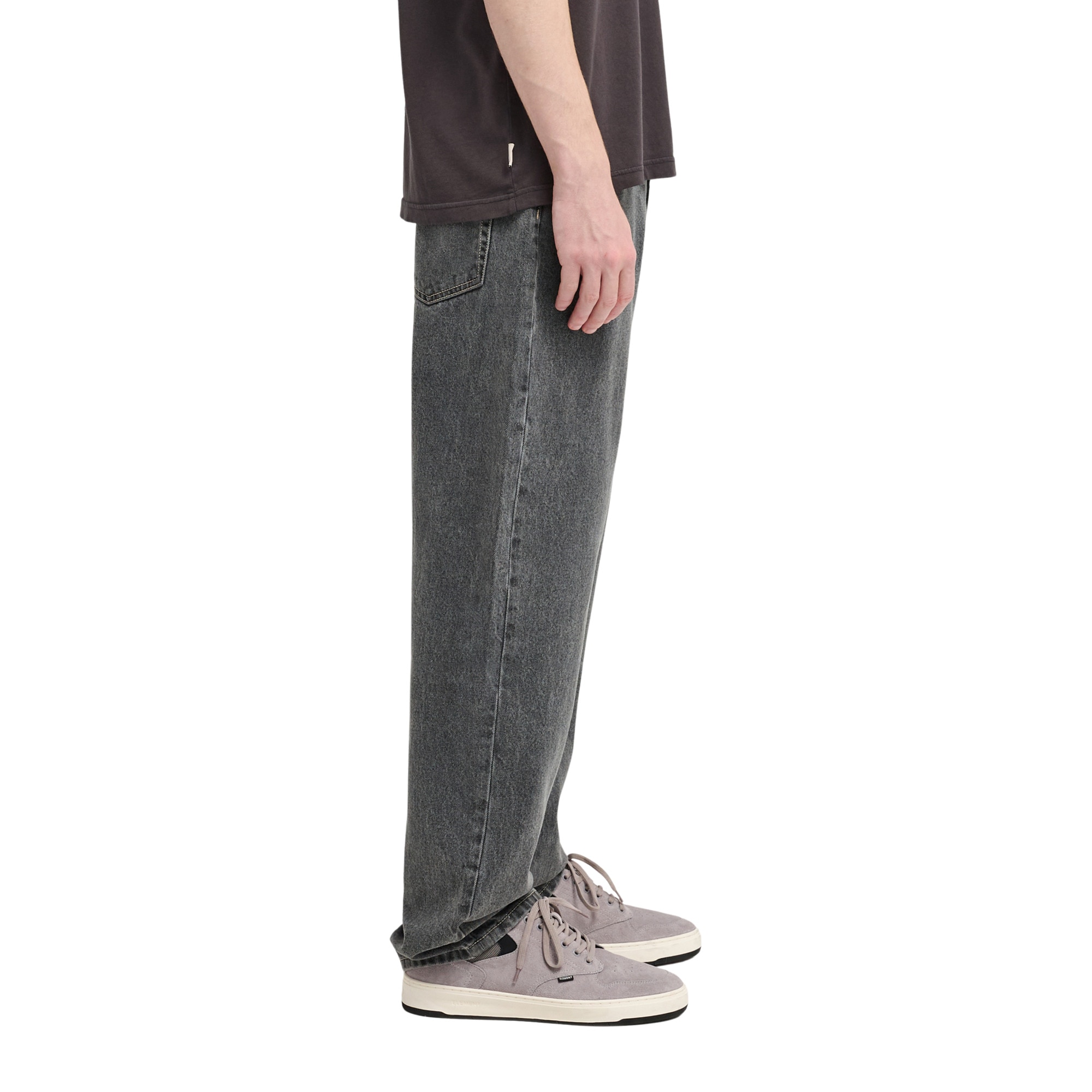 Vaquero de hombre Relax 5 Denim Element - Gris Gris-3