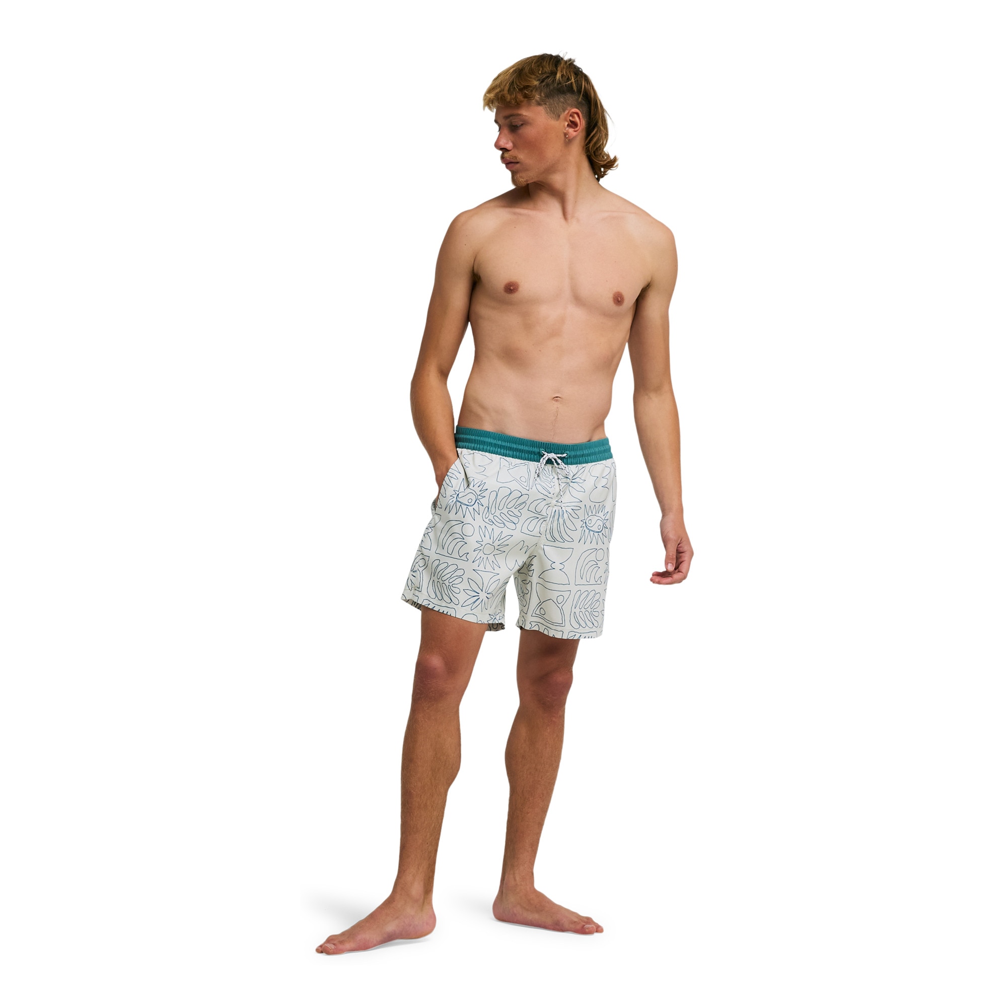 Bañador de hombre Vacay Layback Billabong - Azul Azul-3