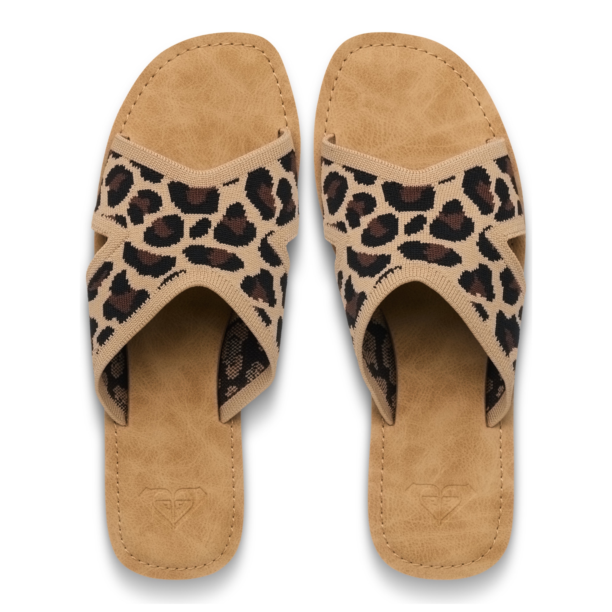 Chanclas de mujer Andreya Leo Roxy - Marrón Marrón-4