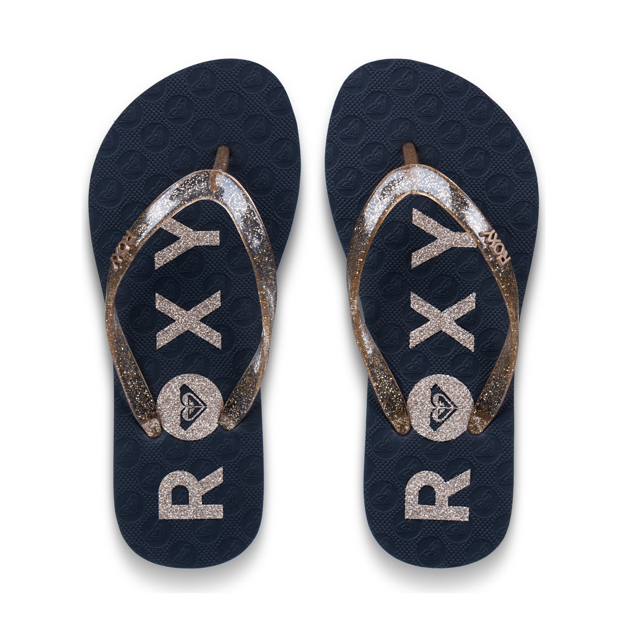 Chanclas de niños Rg Viva Sparkle Roxy - Oro / Plata Oro / Plata-4