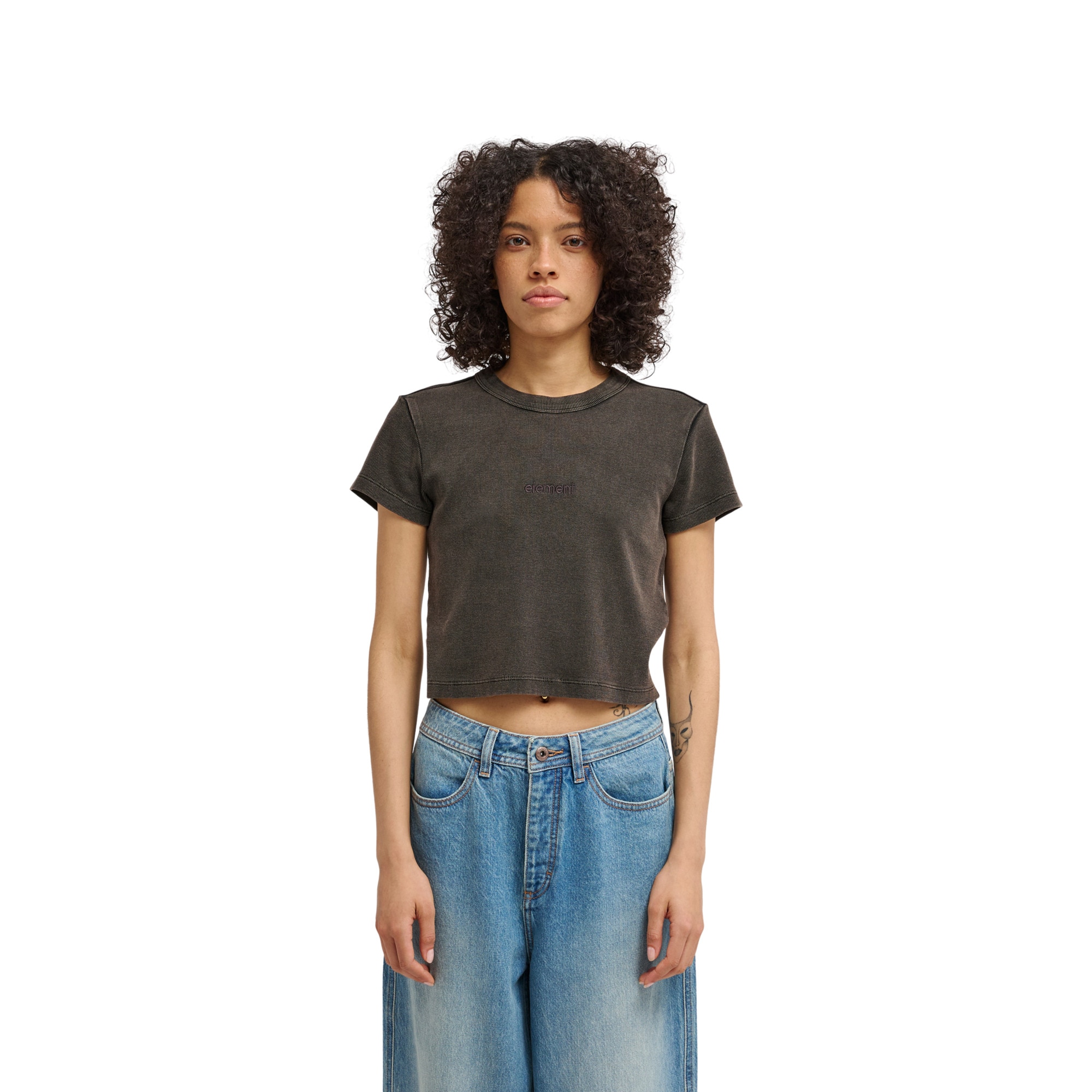 Imagen 1 de Camiseta de mujer Yarnhill Element - Negro Negro