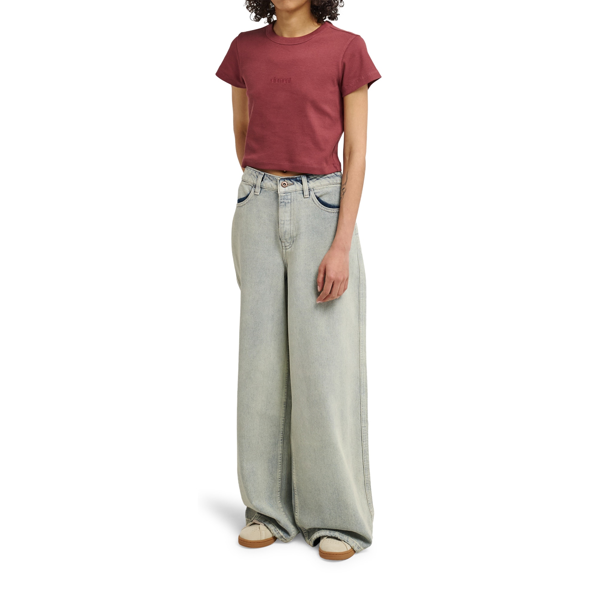 Imagen 3 de Camiseta de mujer Yarnhill Element - Morado Morado