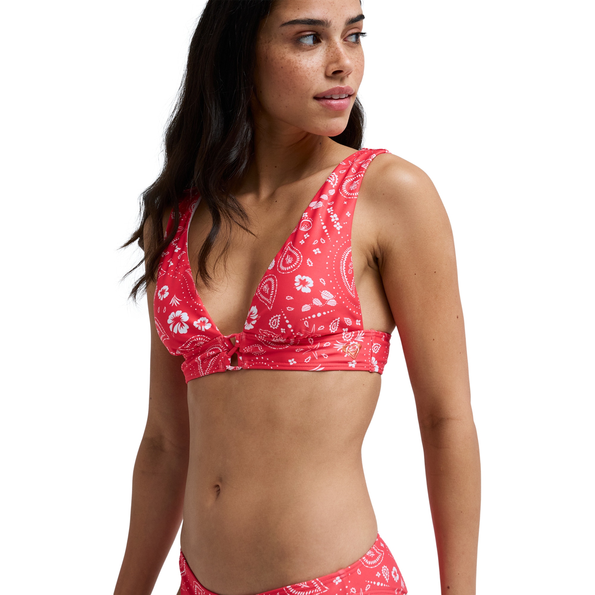 Imagen 3 de Top de Bikini de mujer Beach Bandana Roxy - Rojo Rojo