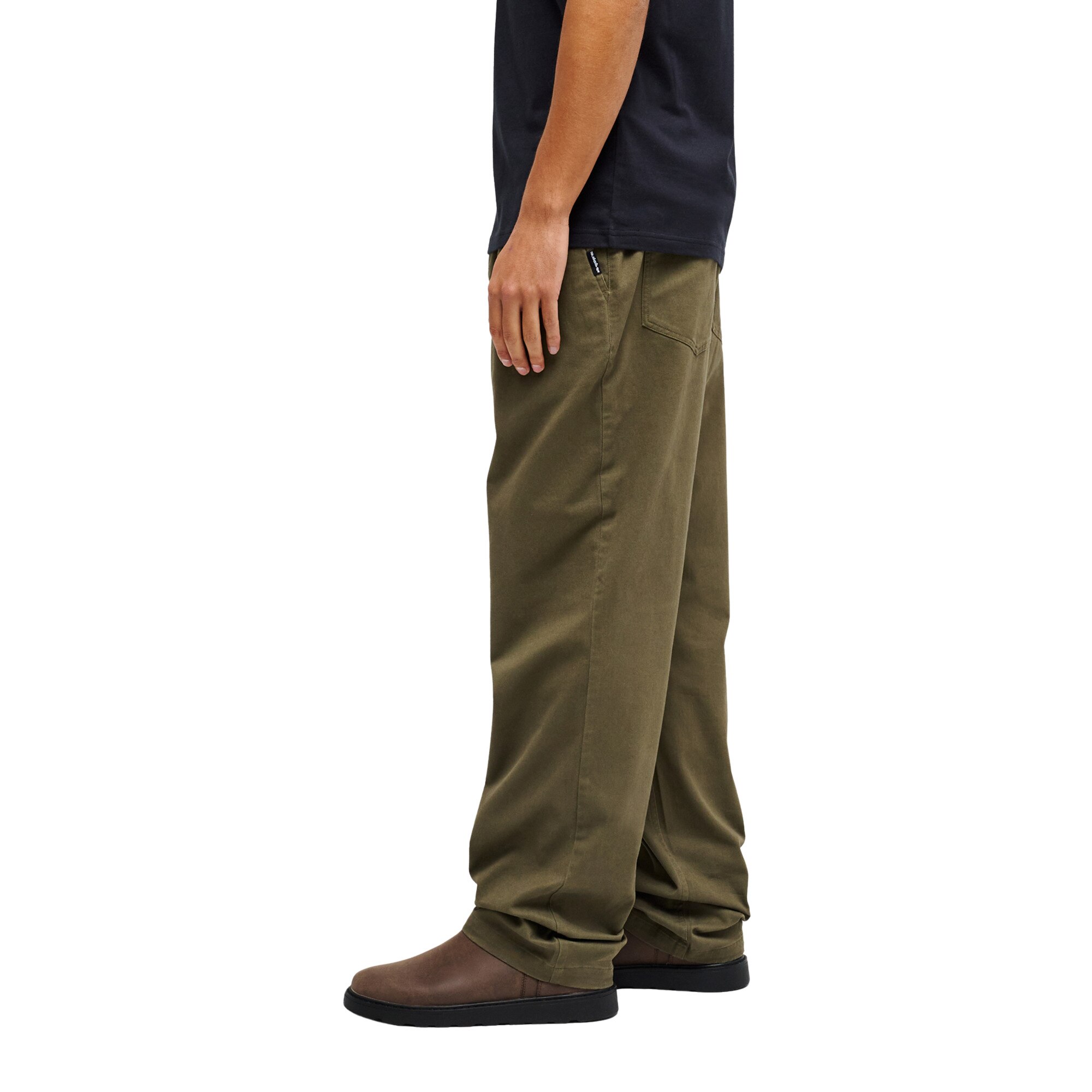 Pantalón de hombre Taxer Regular Twill Quiksilver - Verde Verde-3