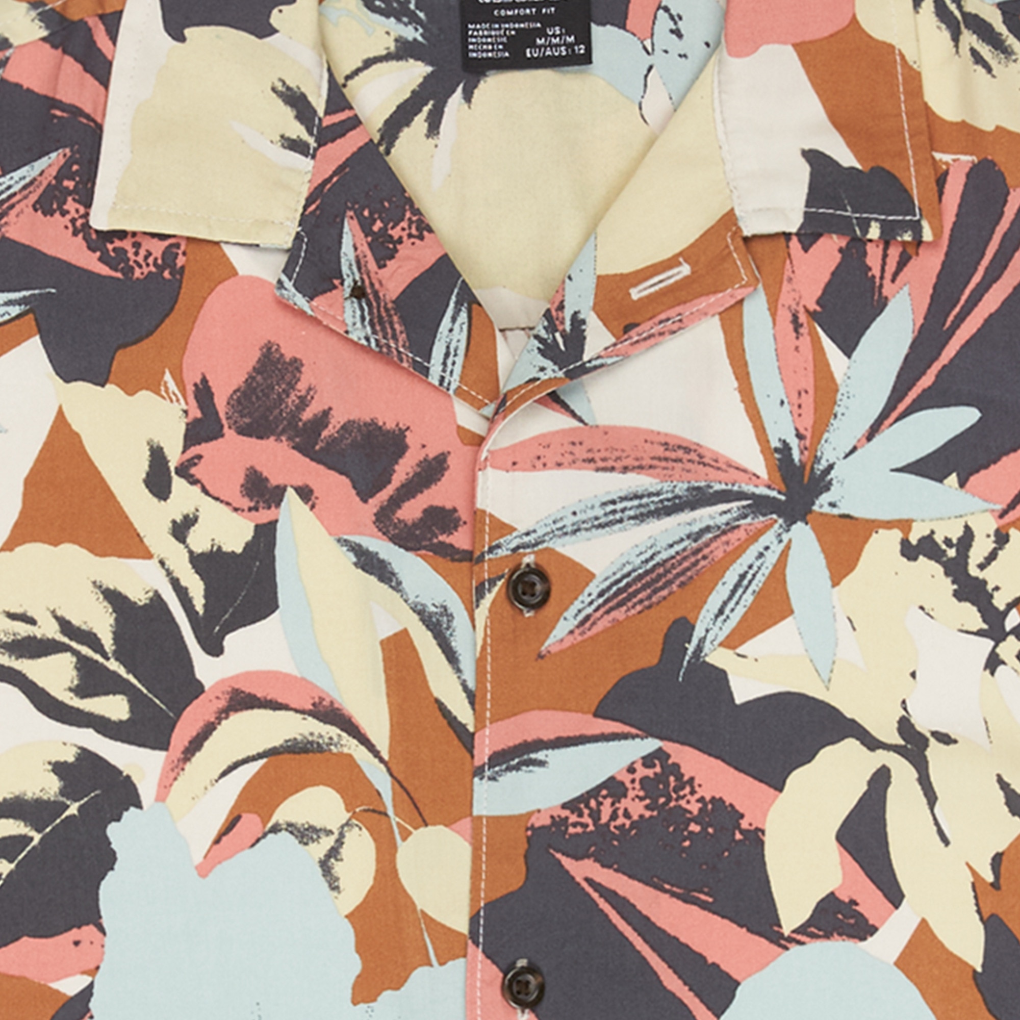 Camisa de niños Safe Paradise Quiksilver - Verde Verde-3