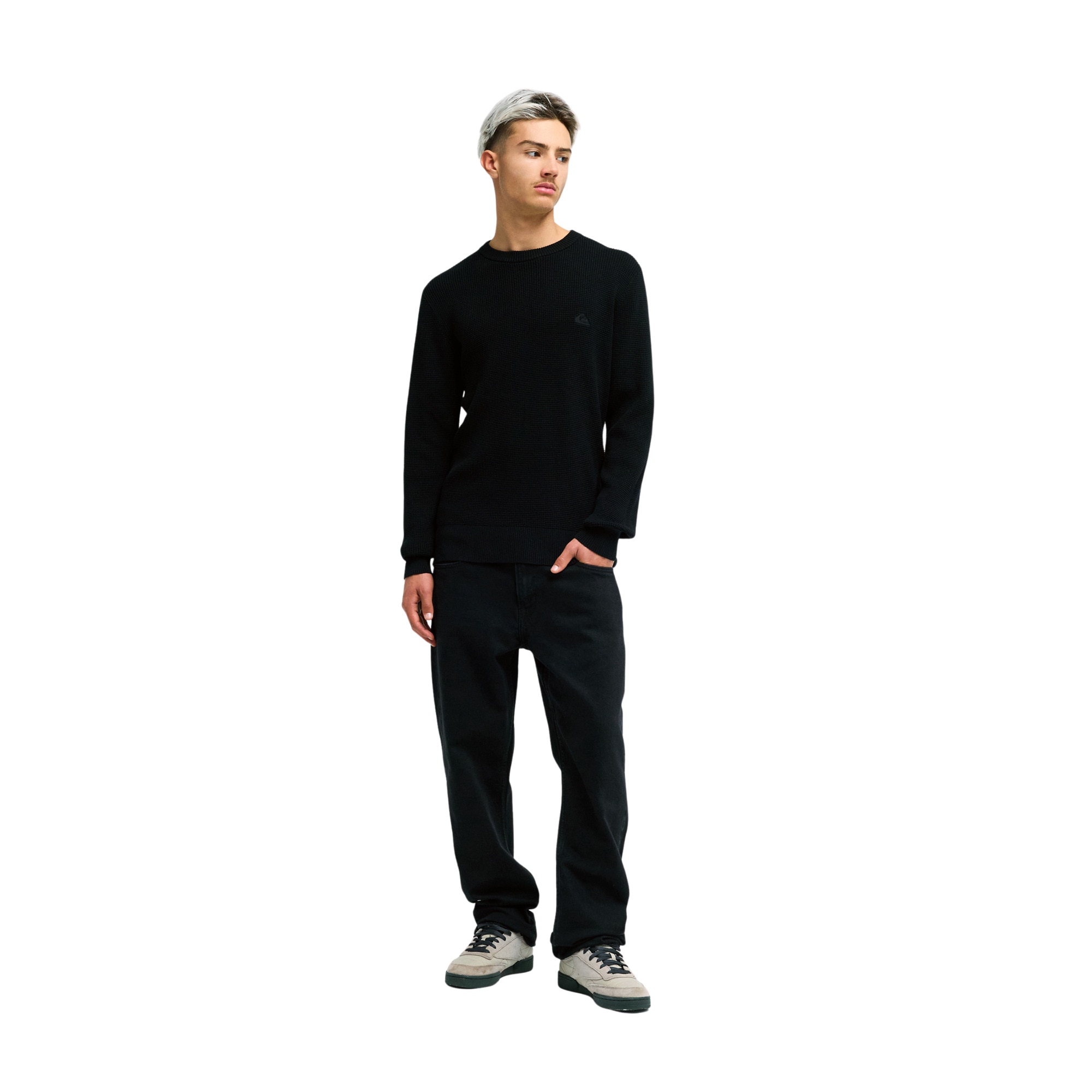 Jersey de hombre Waffle Quiksilver - Negro Negro-5