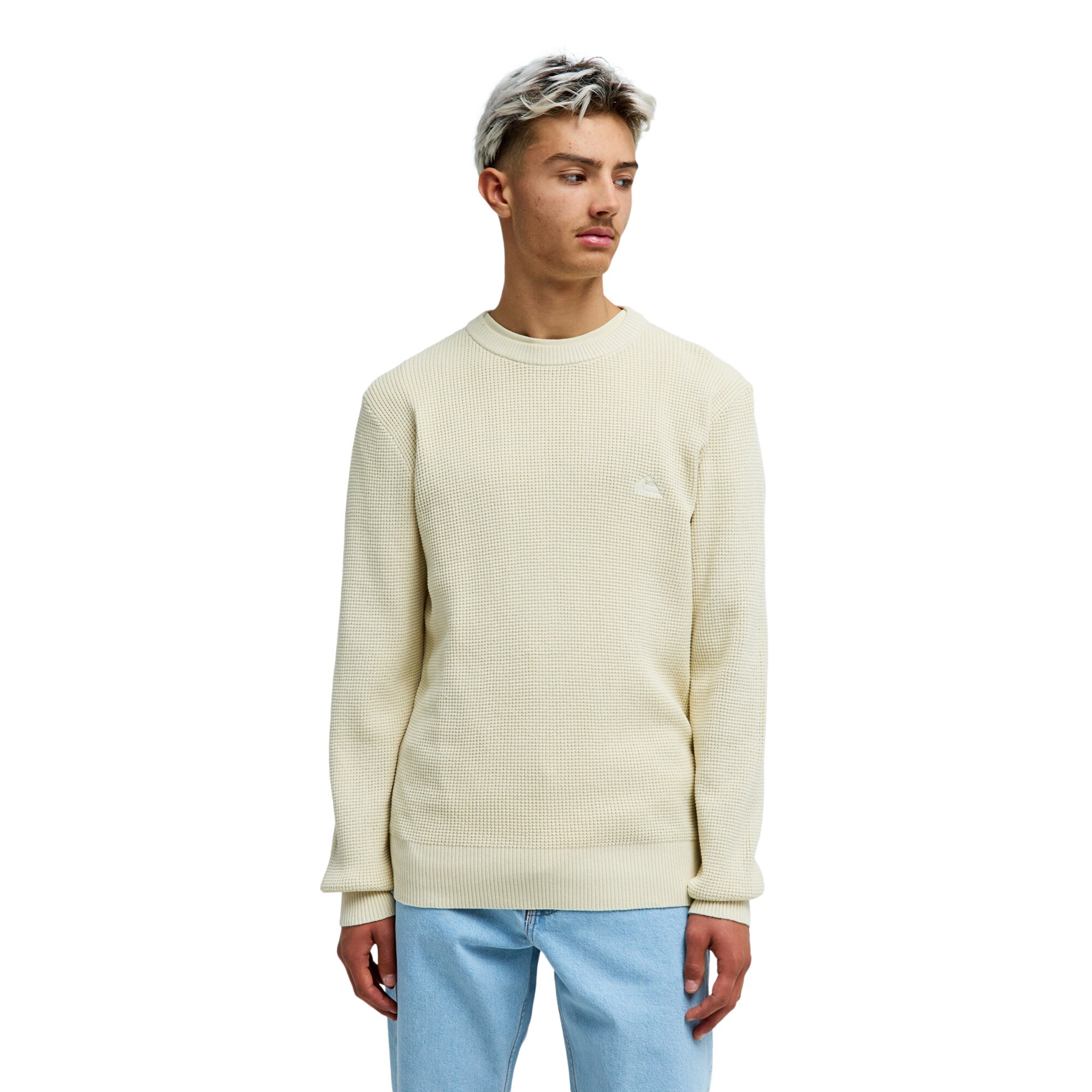 Jersey de hombre Waffle Quiksilver - Blanco Blanco-1