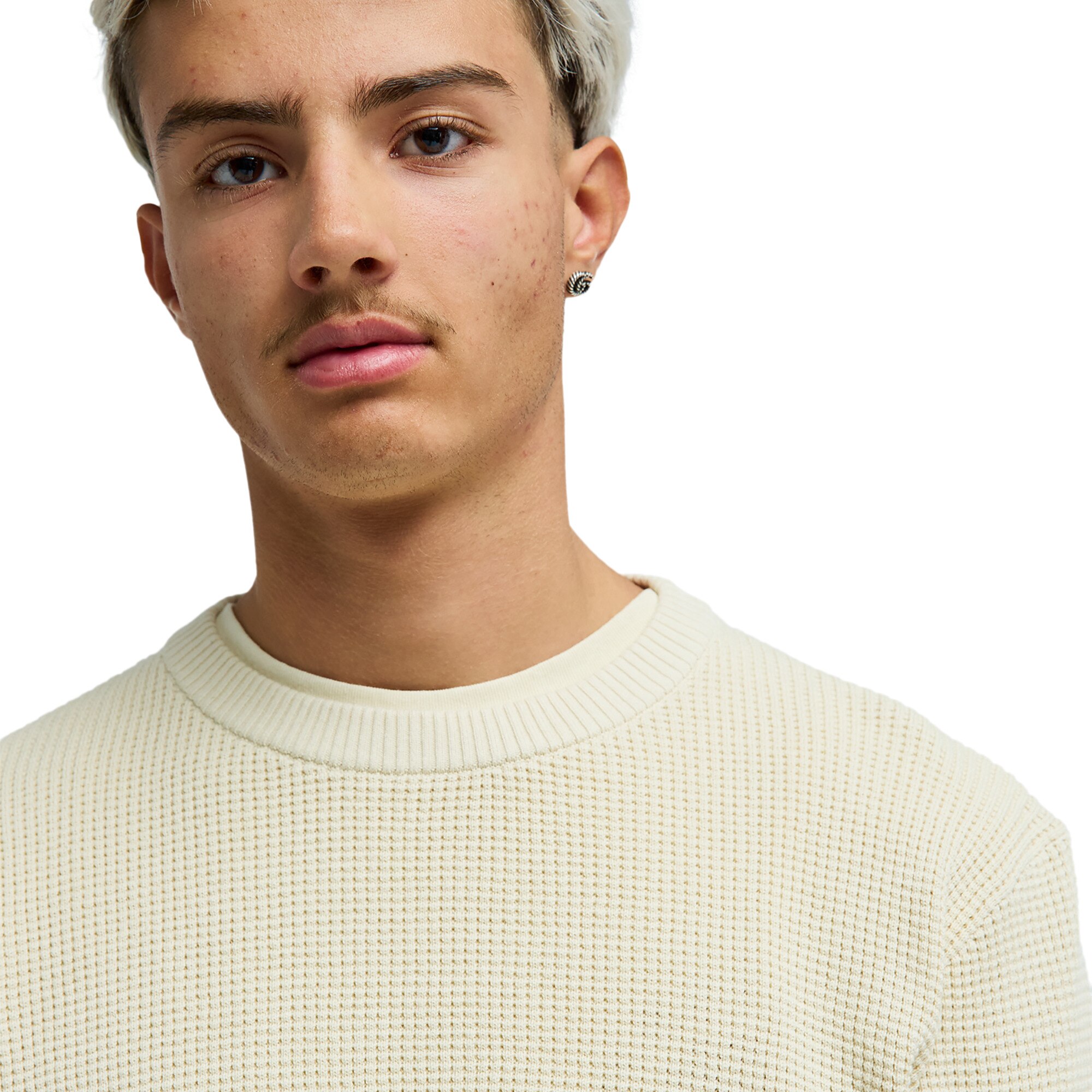 Jersey de hombre Waffle Quiksilver - Blanco Blanco-4