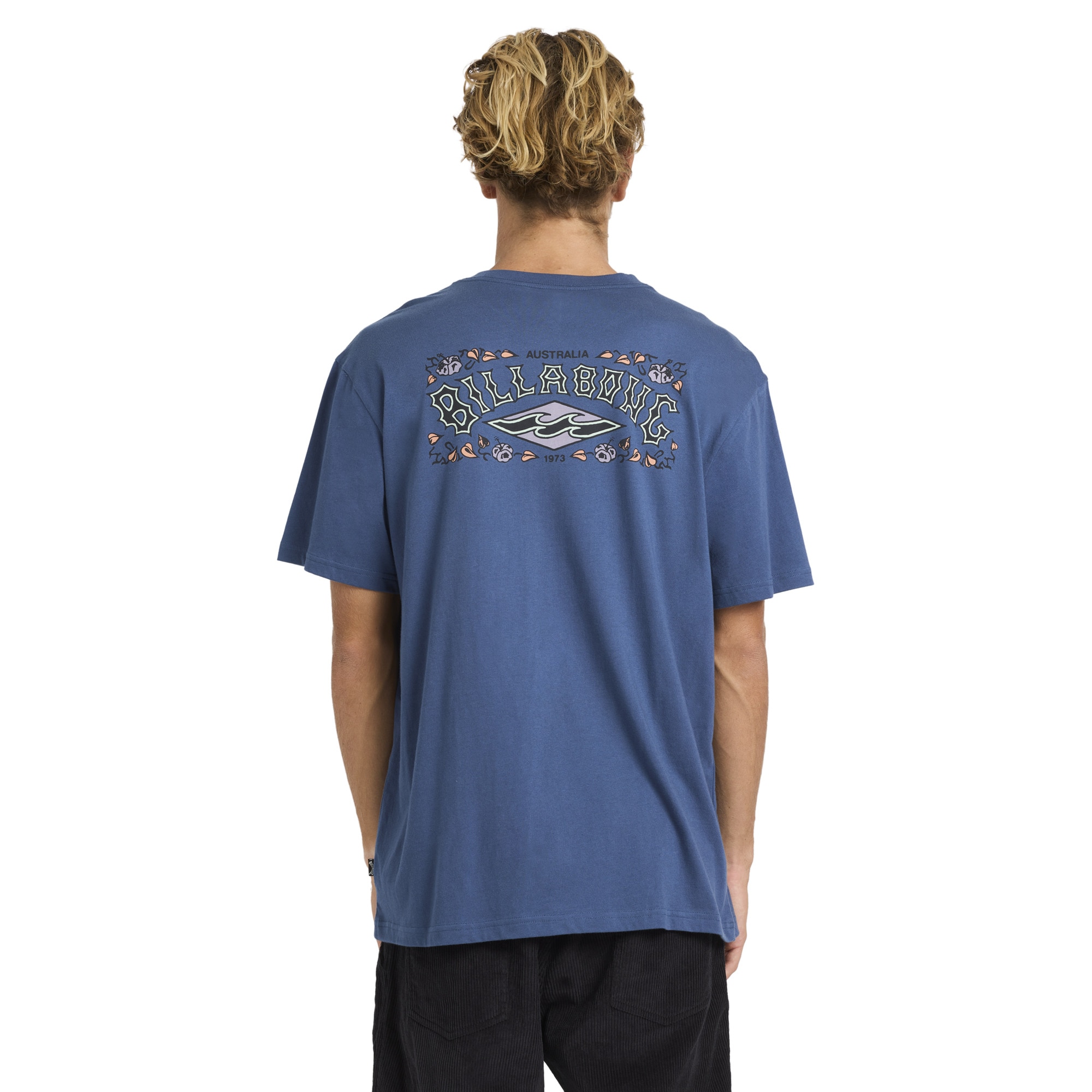 Imagen 2 de Camiseta para hombre Heritage Arch Premium Billabong - Azul Azul
