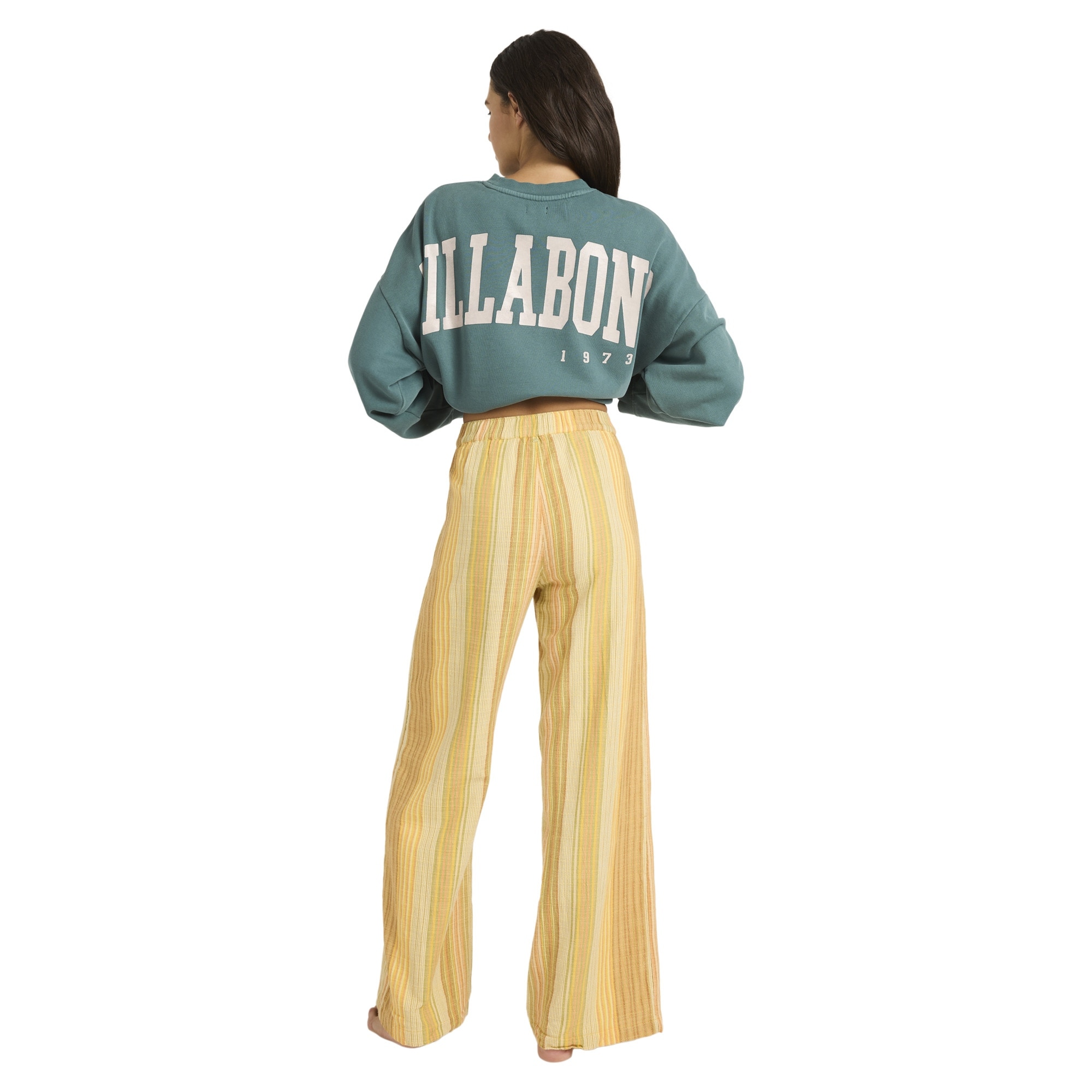 Pantalón de mujer Hazy Daze Billabong - Marrón Marrón-2