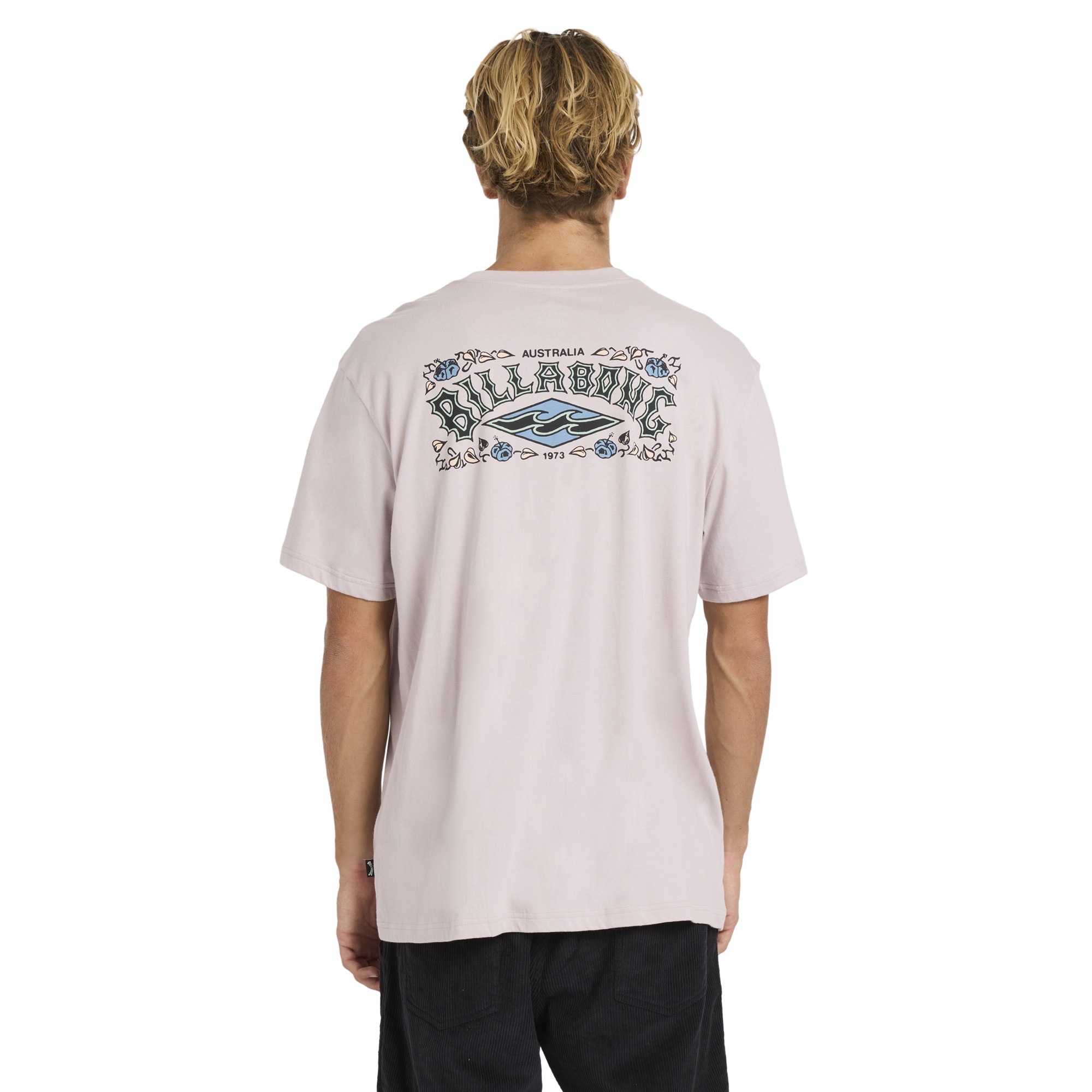 Imagen 2 de Camiseta para hombre Heritage Arch Premium Billabong - Morado Morado