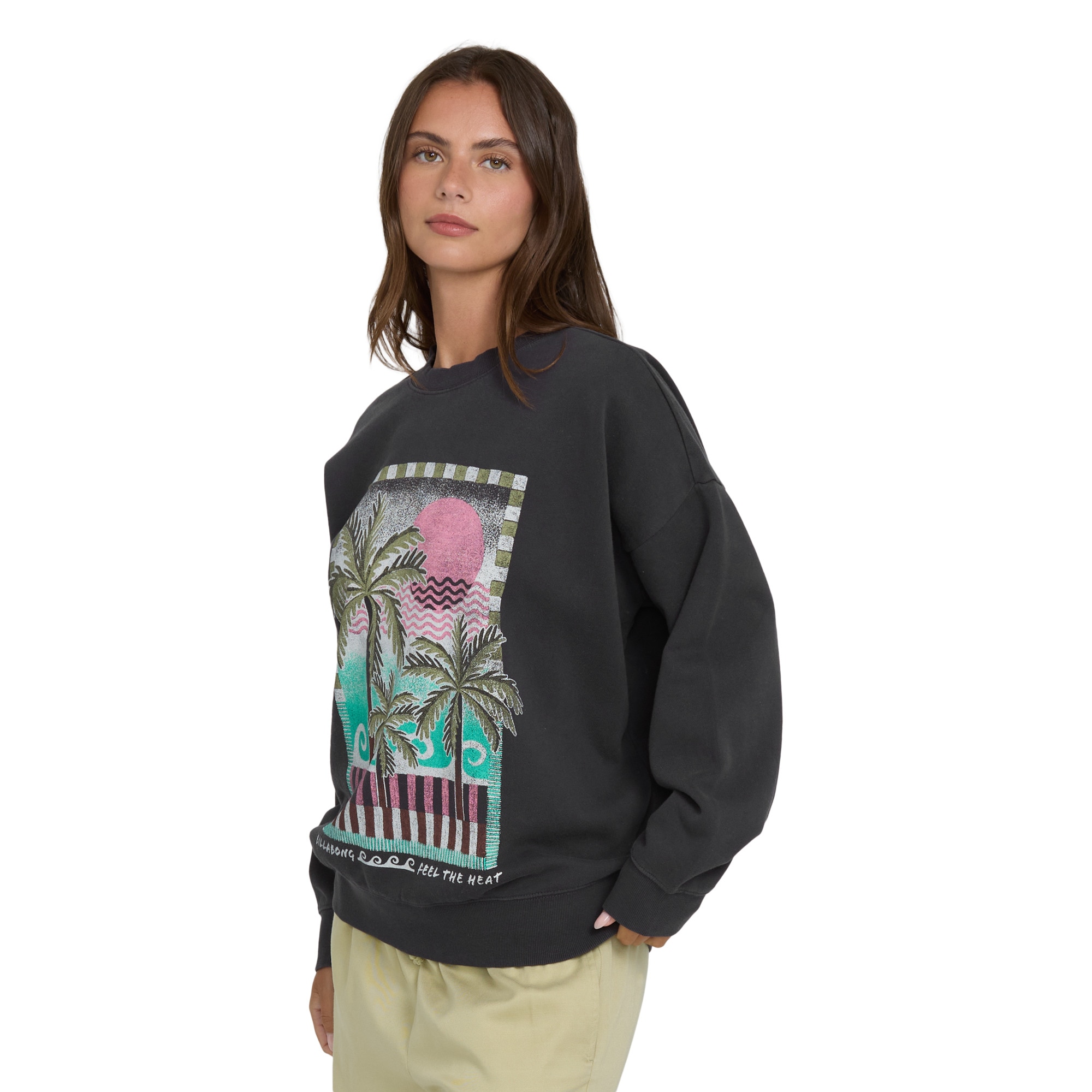 Sudadera de mujer Echo Billabong - Negro Negro-4