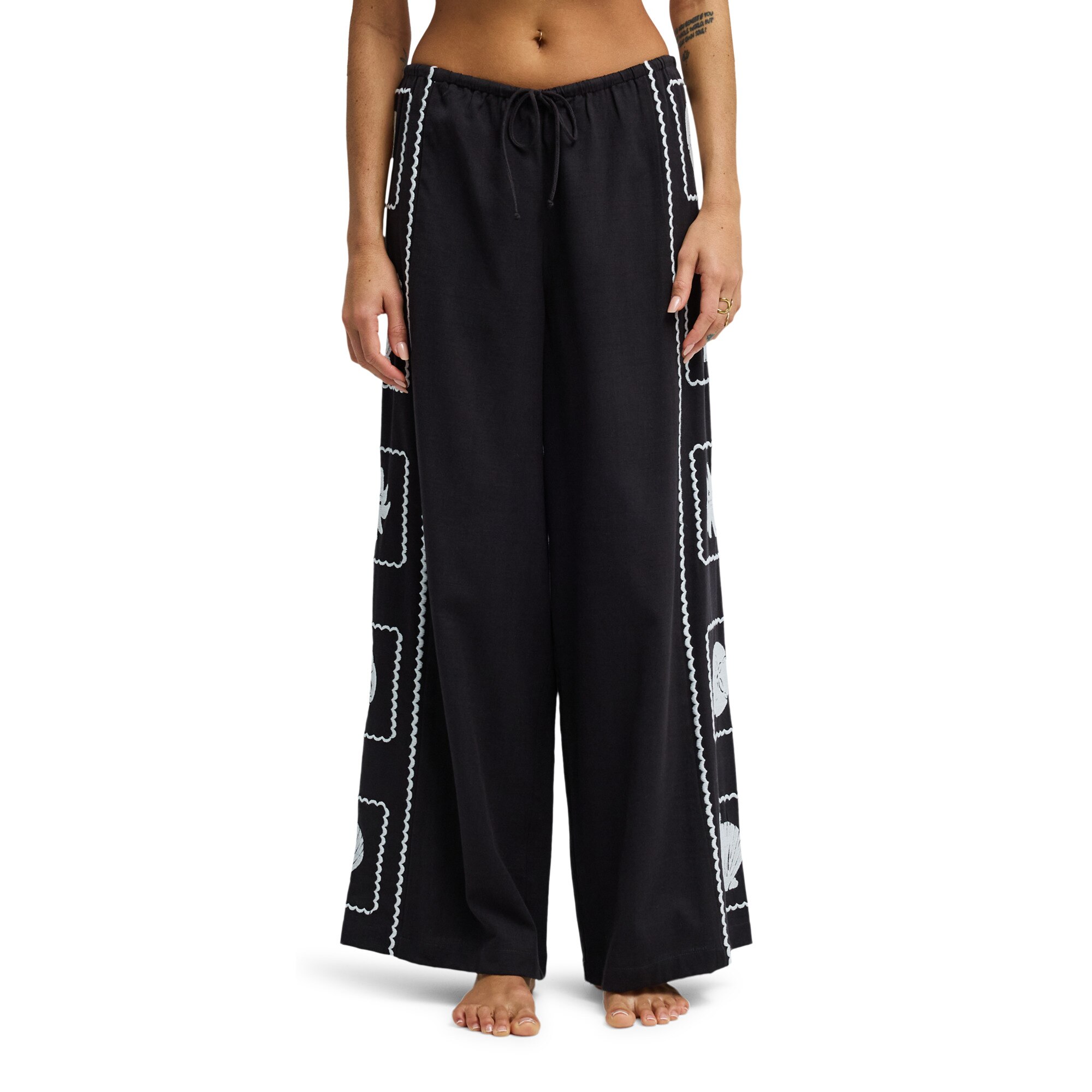 Pantalón de mujer Sea Side Dreamer Billabong - Negro Negro-1