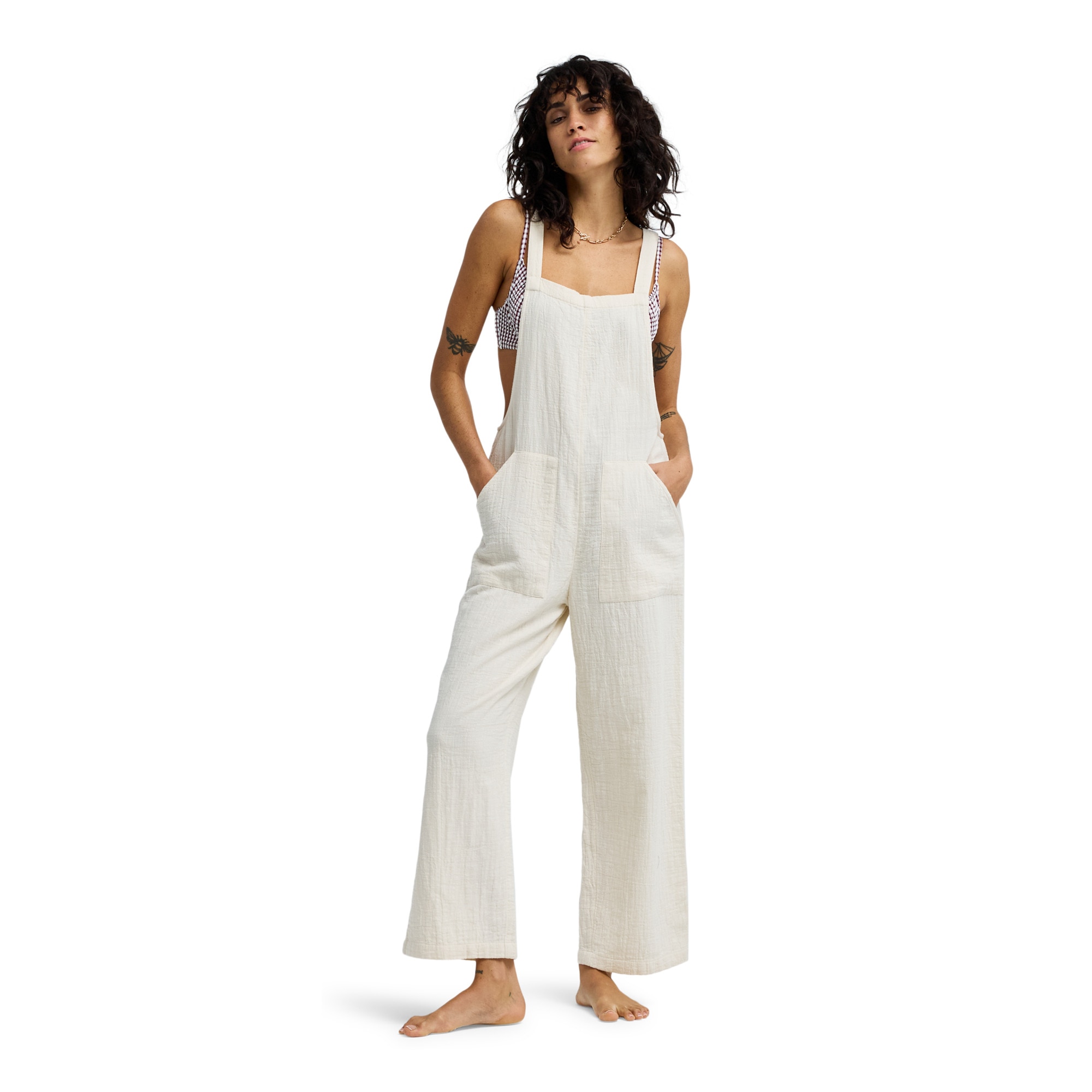 Mono de mujer Pacific Time Billabong - Blanco Blanco-3