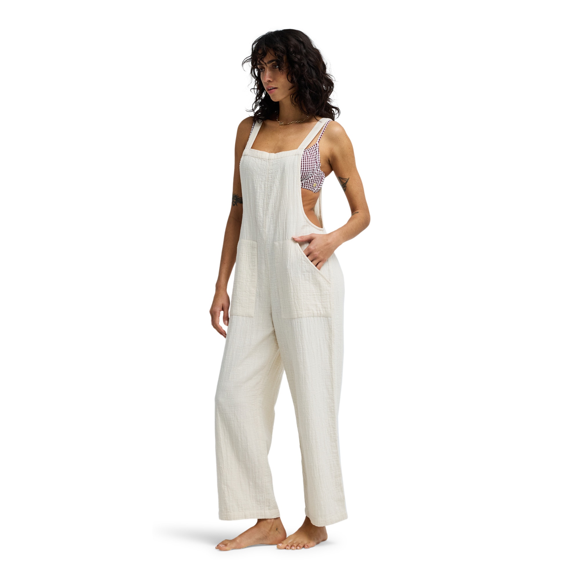 Mono de mujer Pacific Time Billabong - Blanco Blanco-4