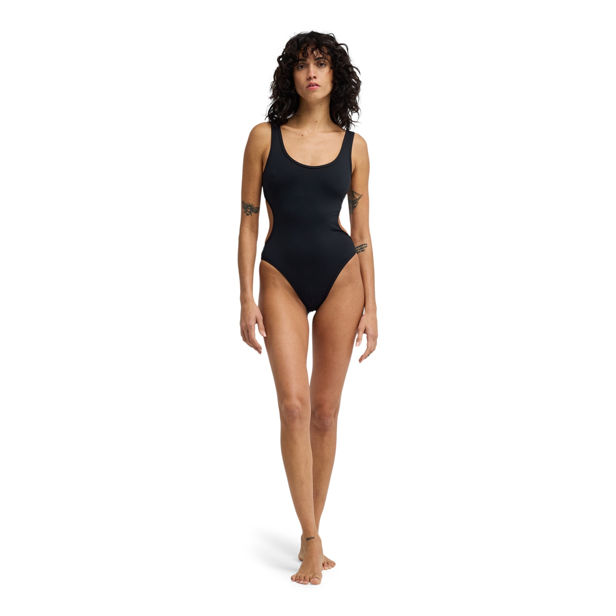 Bañador entero escotado de mujer Sol Searcher Alyssa One-Piece Billabong - Negro Negro-3