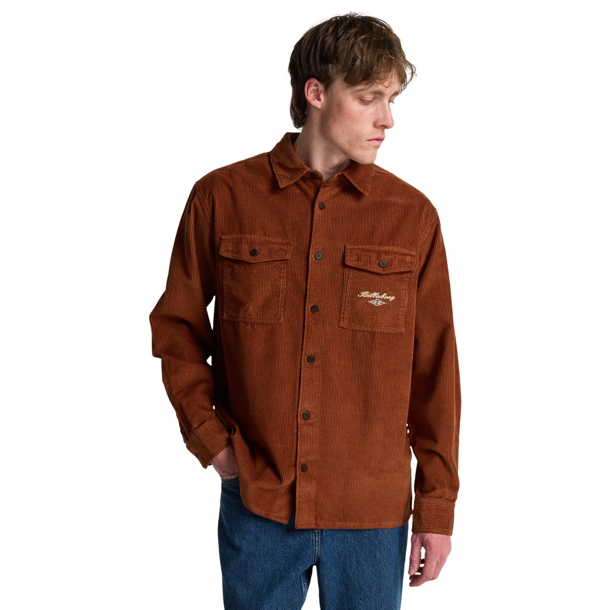 Imagen 0 de Camisa de hombre Bong Days Billabong Marrón