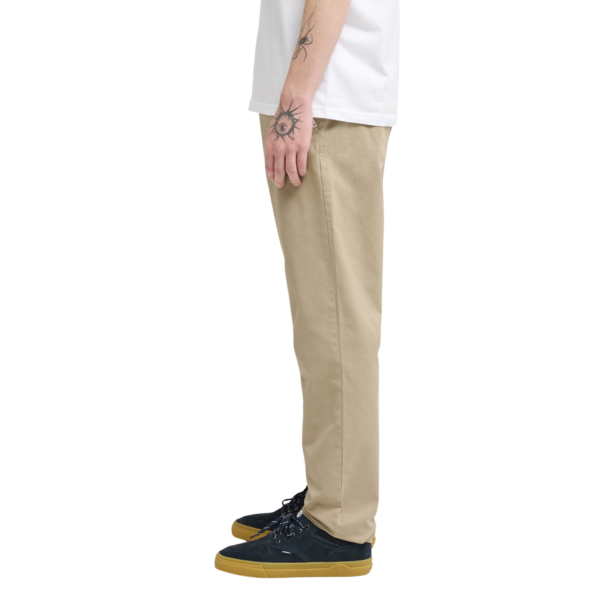 Pantalón de hombre Slim Chino Twill Element - Marrón Marrón-3