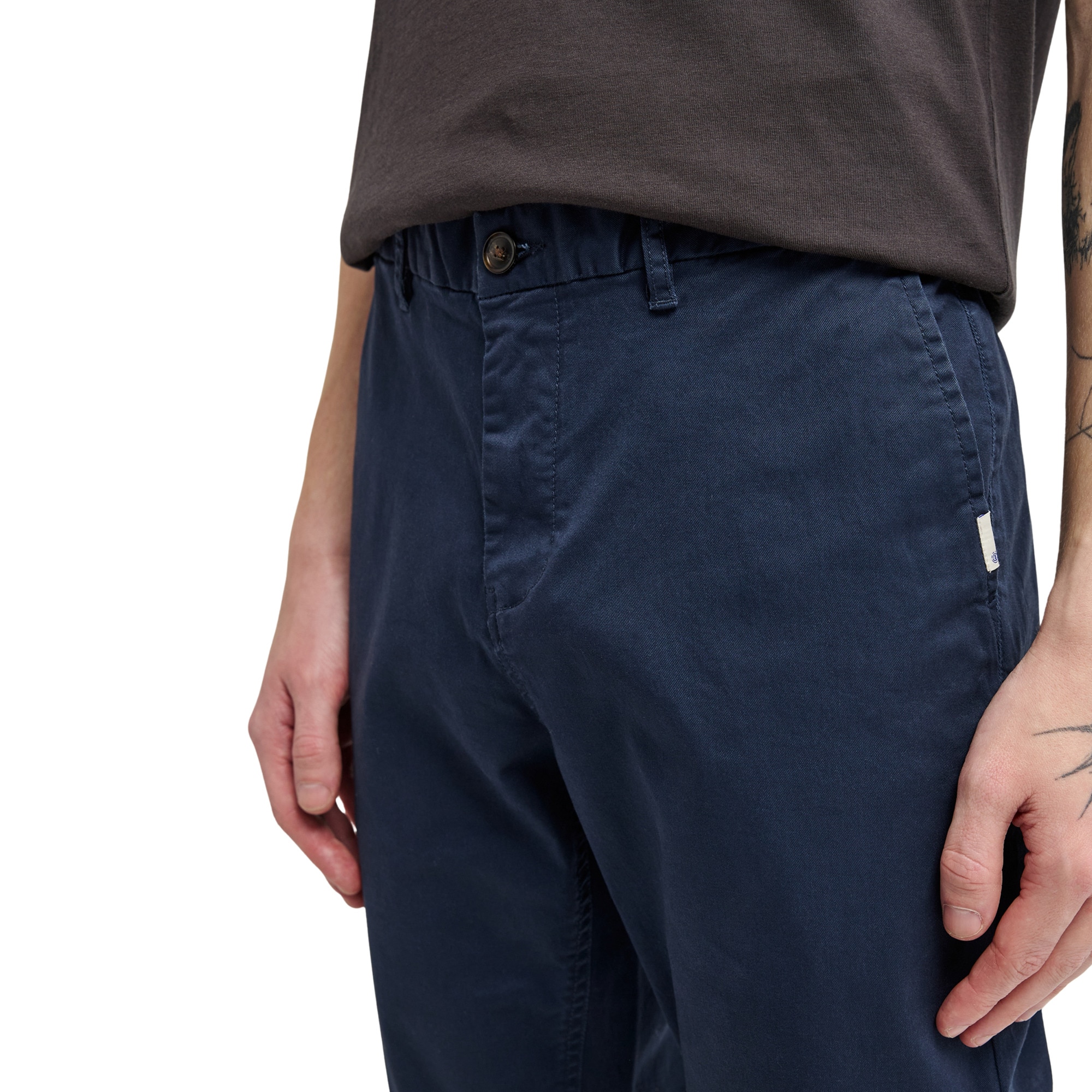 Pantalón de hombre Slim Chino Twill Element - Azul Azul-6