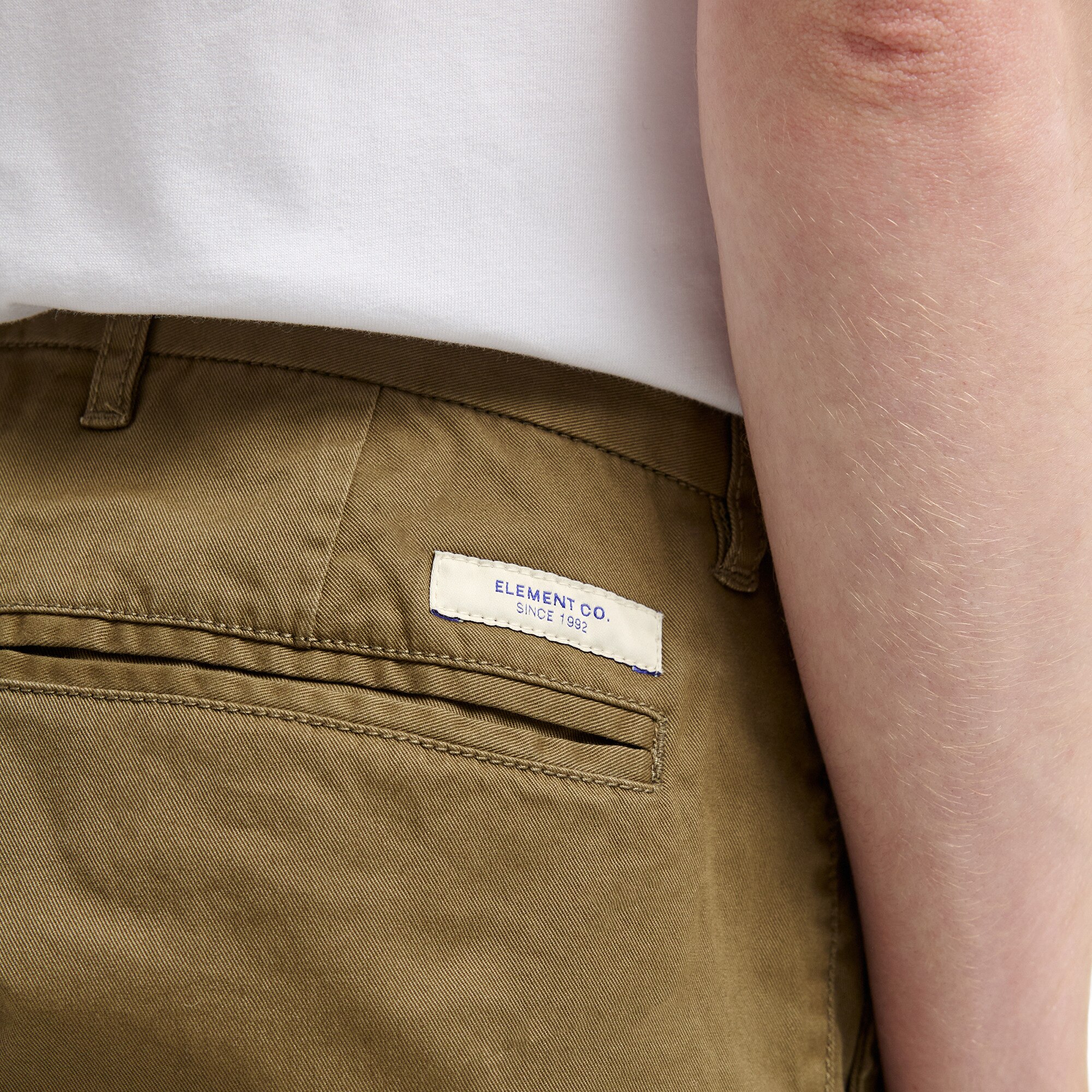 Pantalón de hombre Slim Chino Twill Element - Verde Verde-6