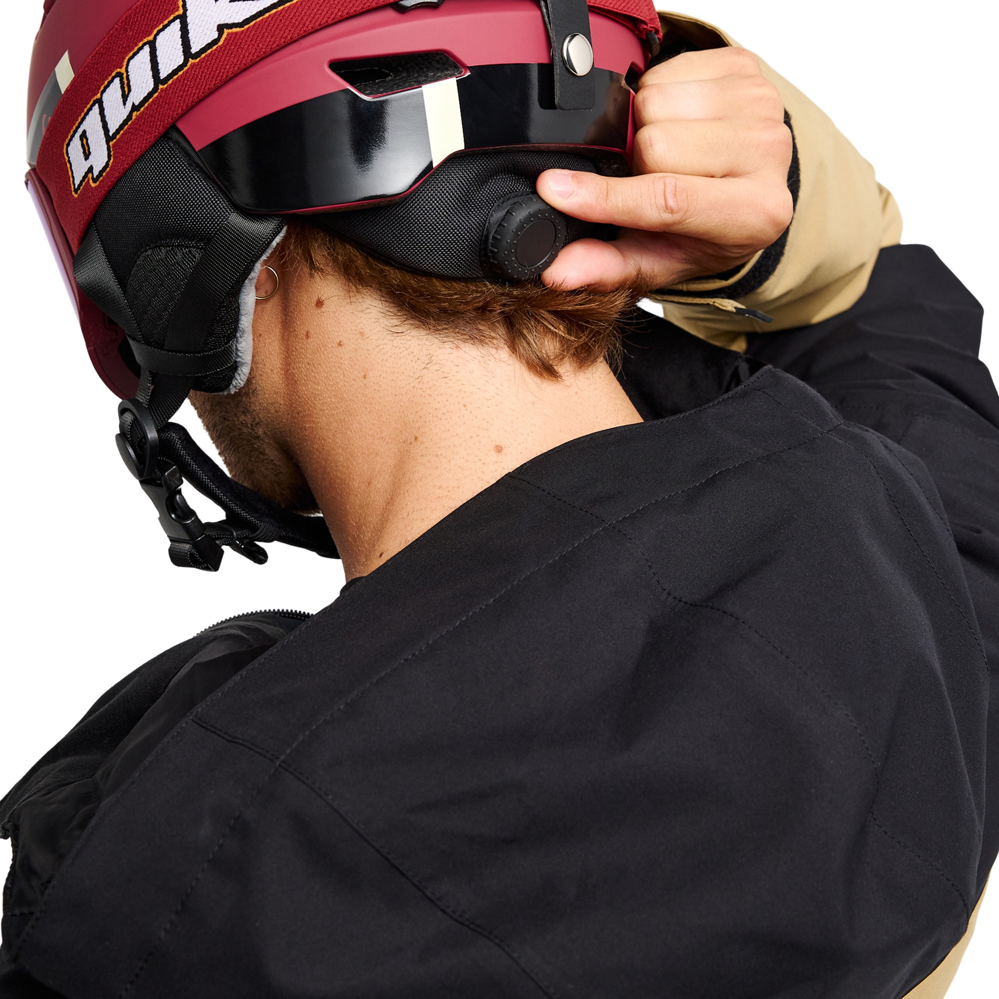 Imagen 1 de Casco de esquí y snow de hombre starter quiksilver - Rojo Rojo