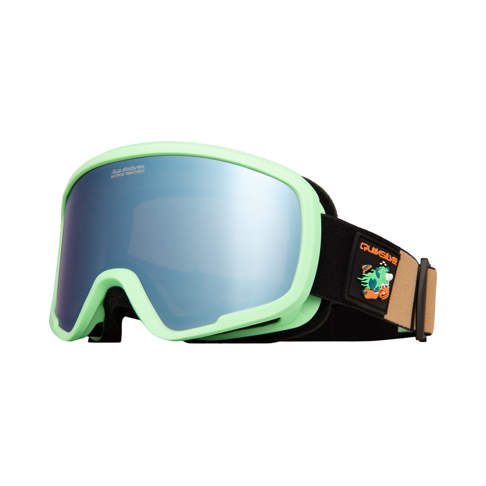 Mascara de esquí de niños shredder quiksilver - Verde Verde-1