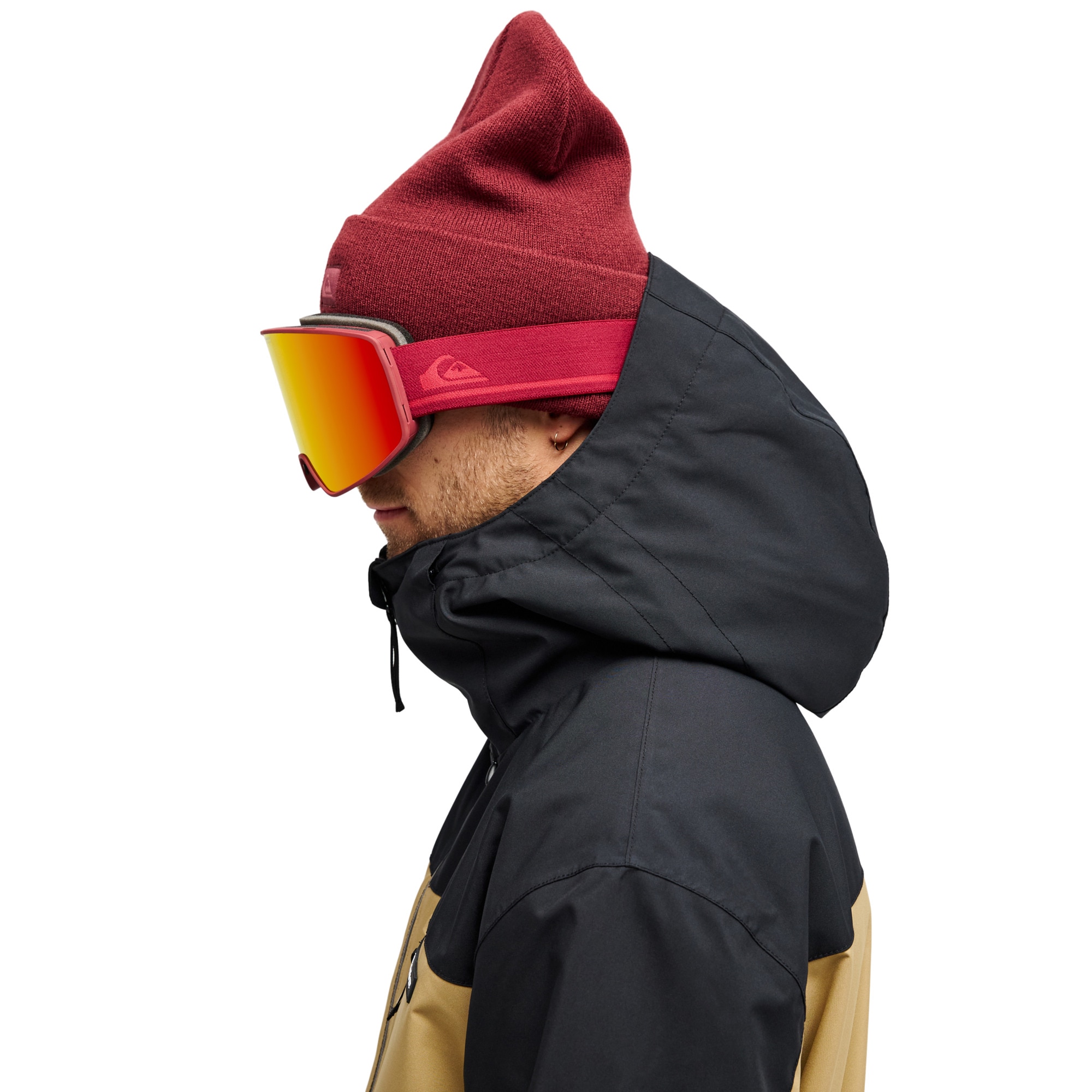 Mascara de esquí de hombre storm quiksilver - Rojo Rojo-1
