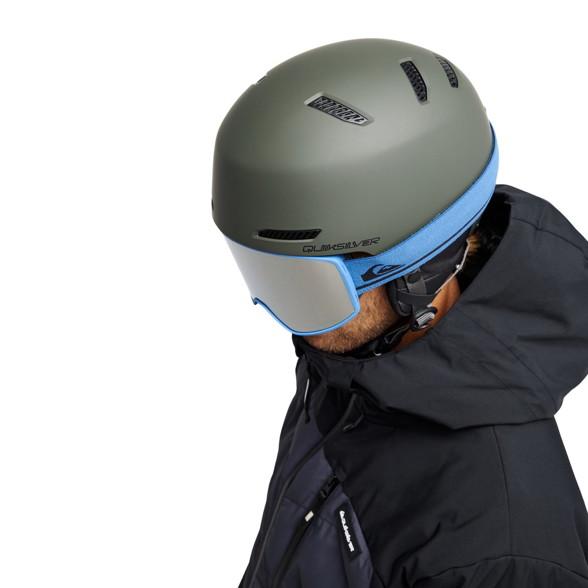 Imagen 3 de Casco de esquí, snow y skate de hombre lawson mips® quiksilver - Verde Verde