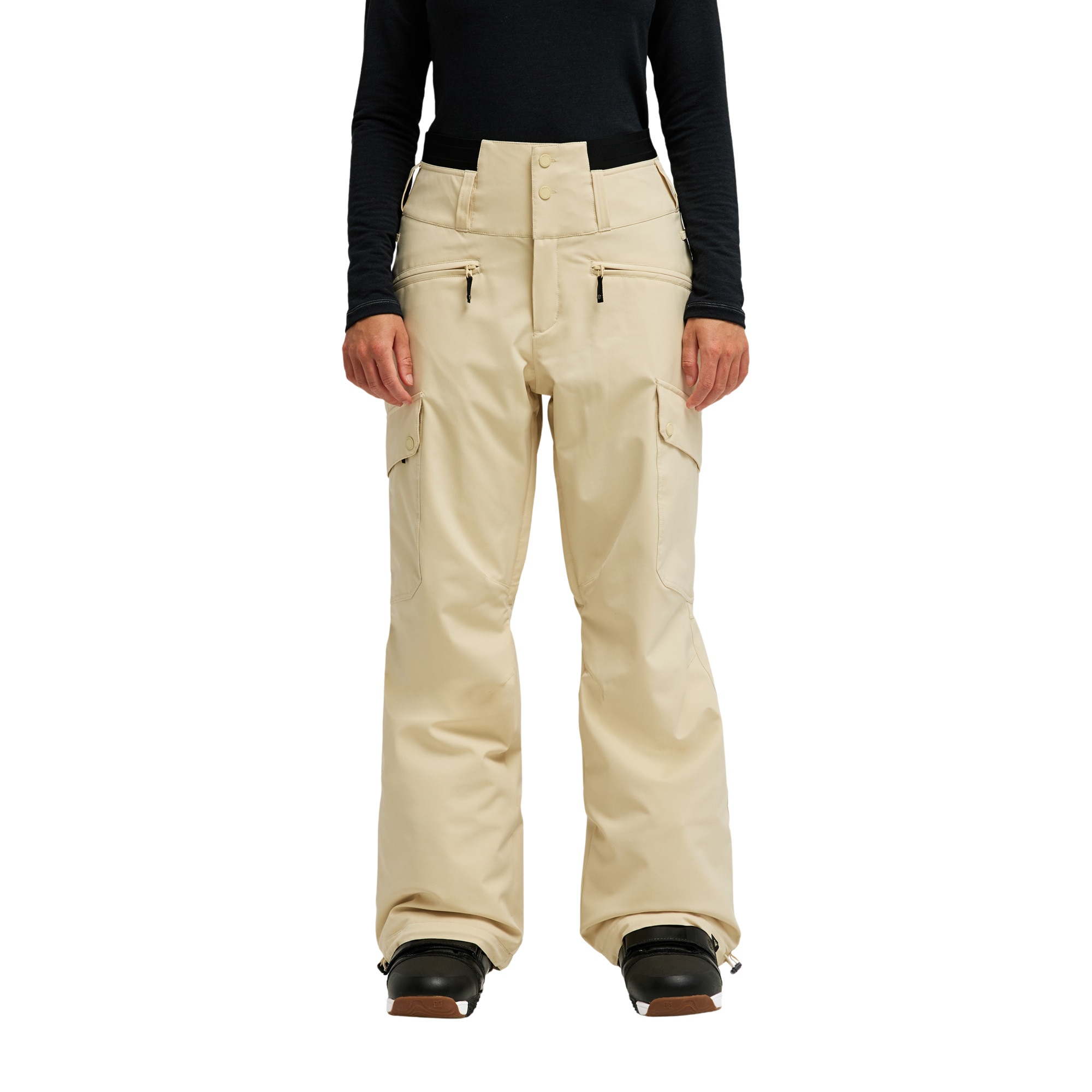 Pantalón de mujer 20K Passive Tracks Roxy - Beige Beige-1