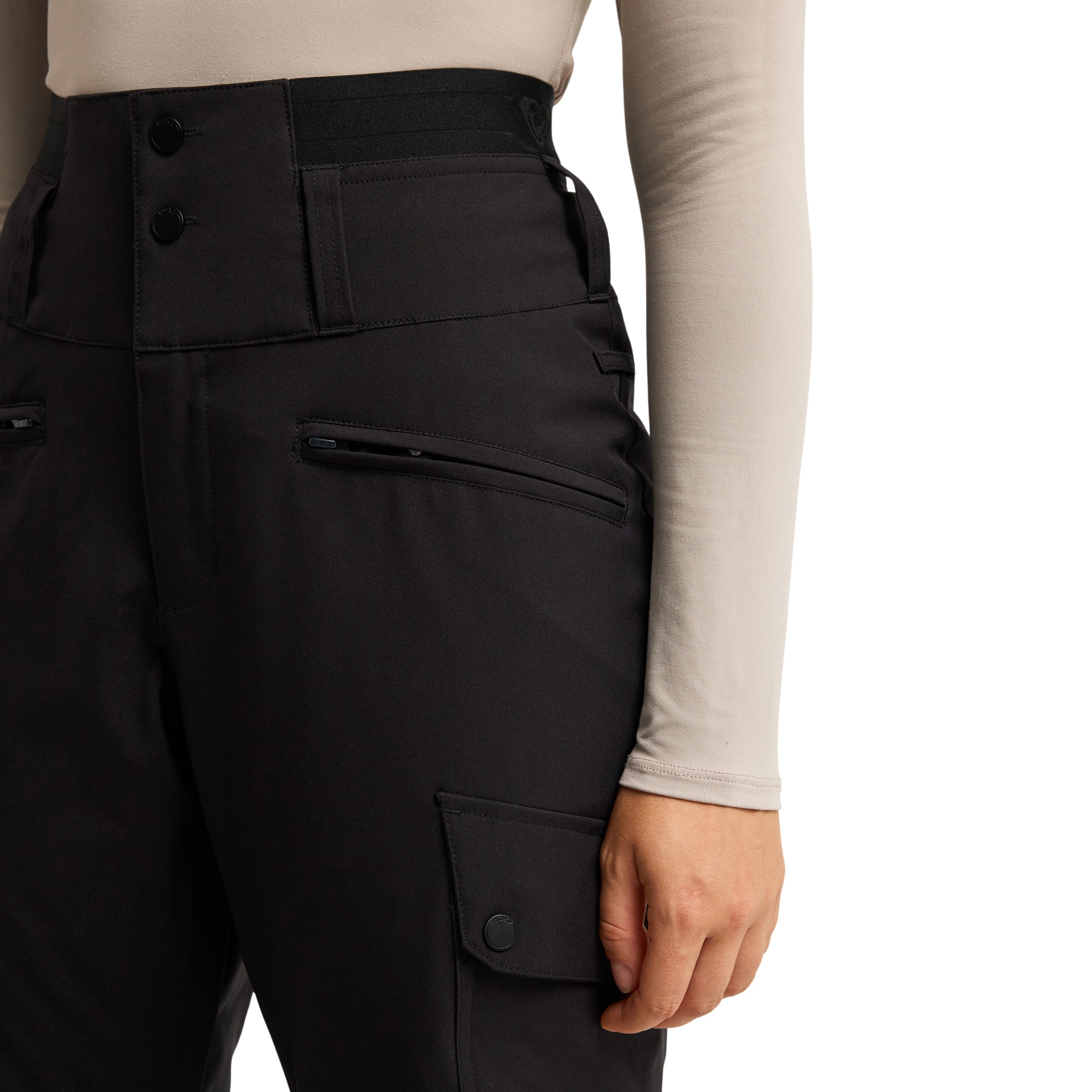 Pantalón de mujer 20K Passive Tracks Roxy - Negro Negro-5