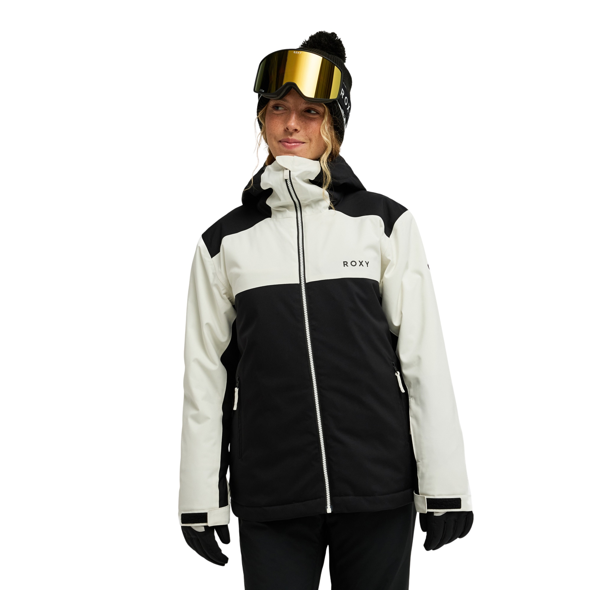 Chaqueta de mujer Astral Peak 10K Roxy - Blanco Blanco-1