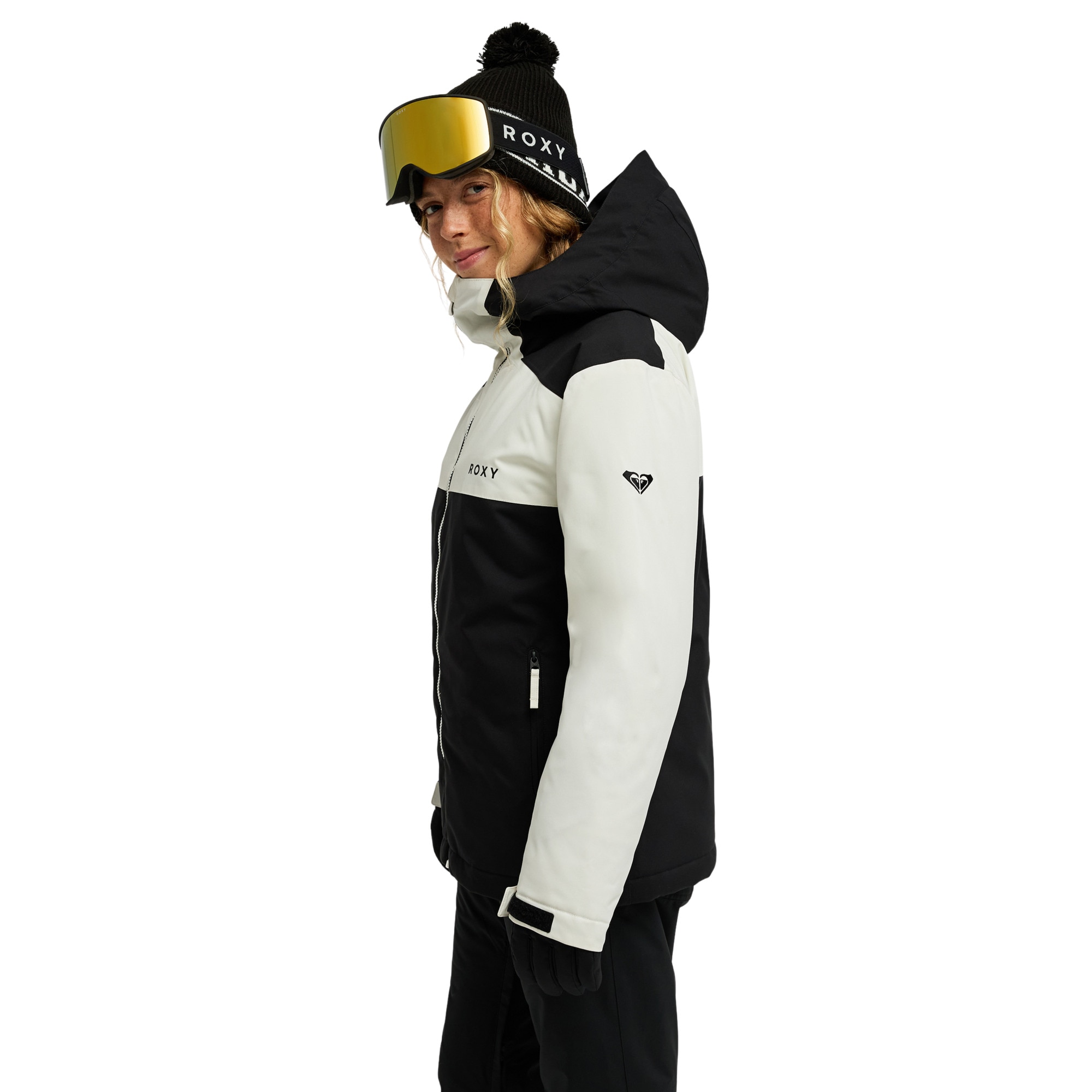 Chaqueta de mujer Astral Peak 10K Roxy - Blanco Blanco-3