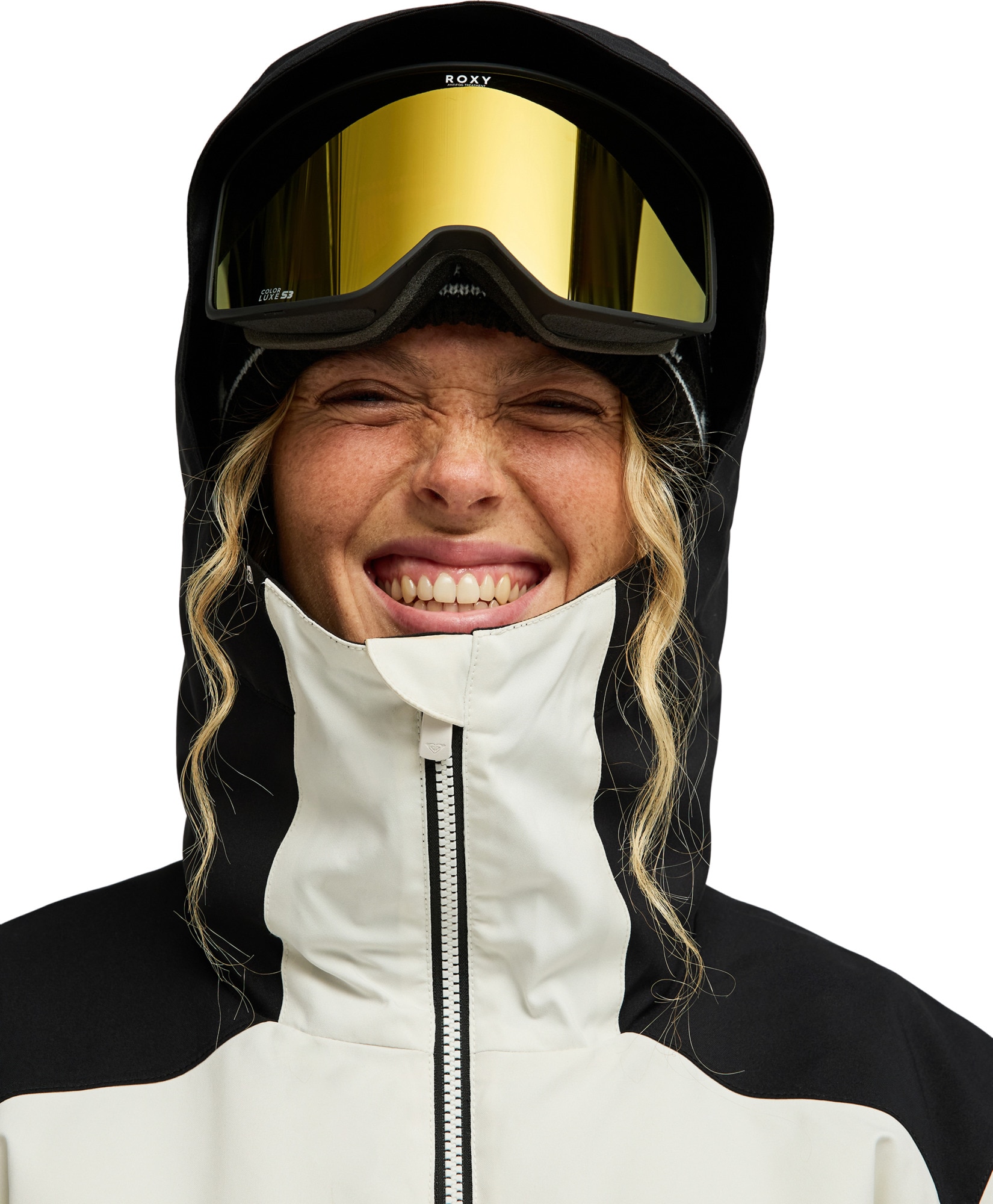 Chaqueta de mujer Astral Peak 10K Roxy - Blanco Blanco-6