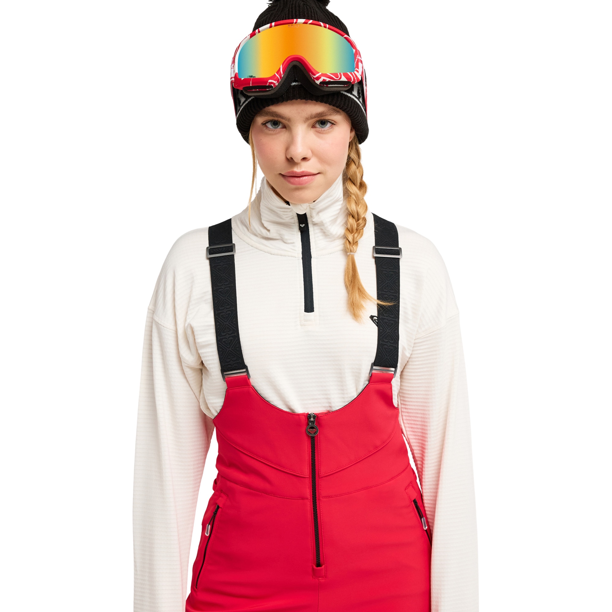 Peto técnico de snow de mujer 15K Summit Roxy - Rojo Rojo-5