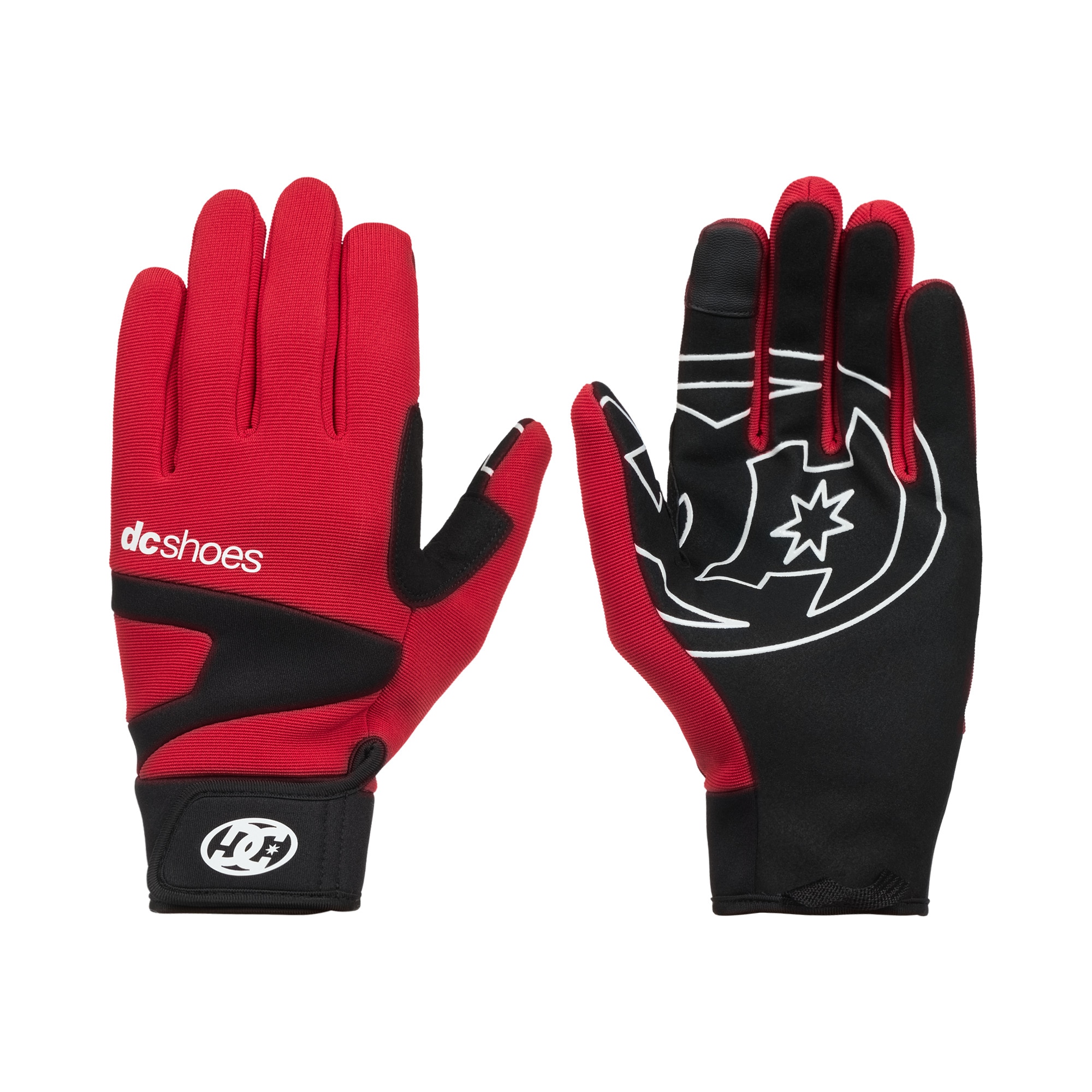 Imagen 1 de Guantes de hombre Trackstar Park DC Shoes - Rojo Rojo
