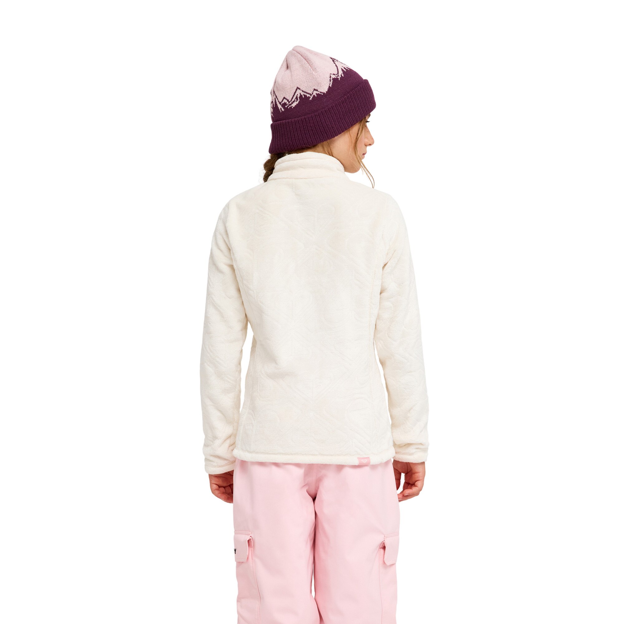 Capa intermedia técnica superior de niños Igloo Roxy - Blanco Blanco-2