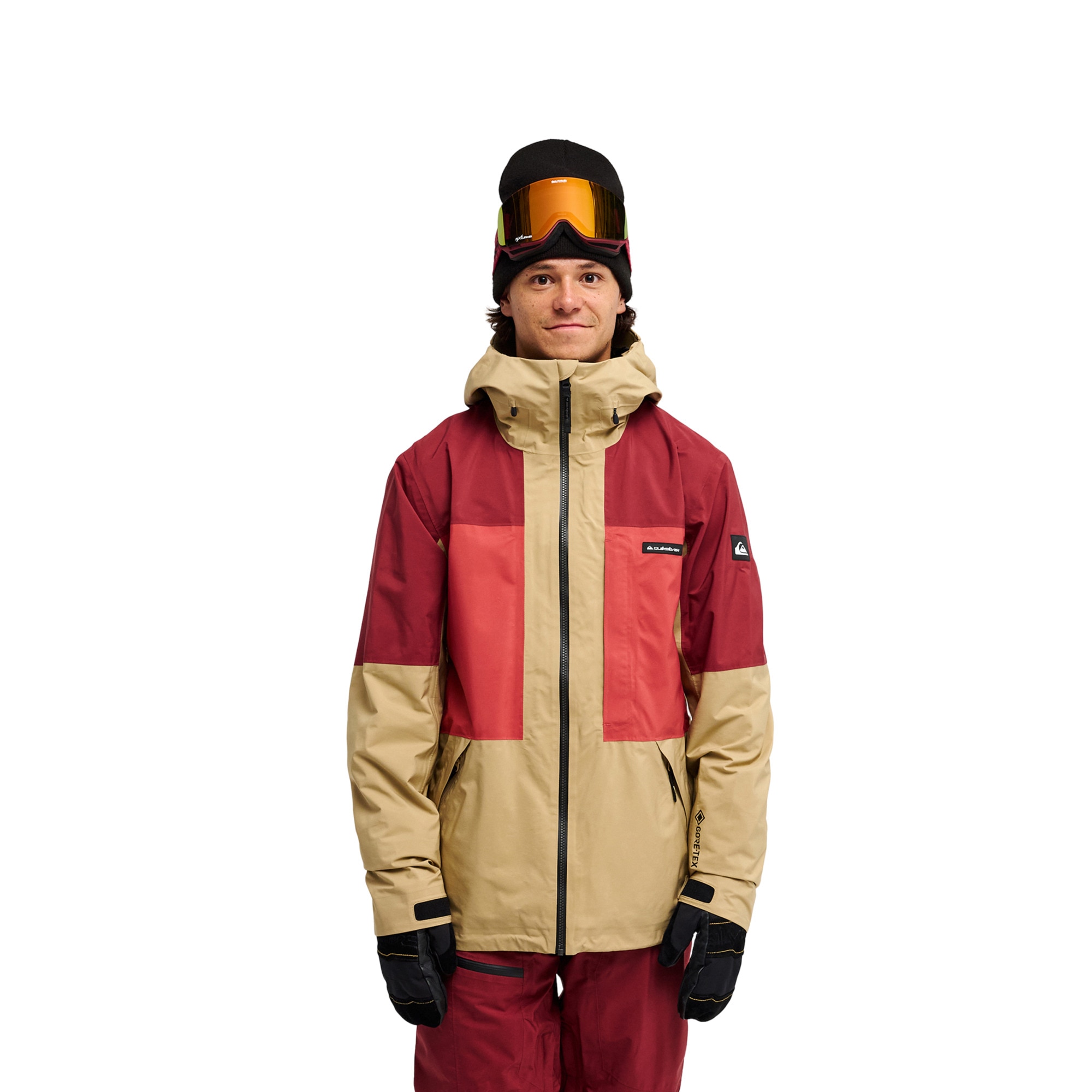 Chaqueta de hombre Forever Stretch GORE-TEX® Quiksilver - Marrón Marrón-1