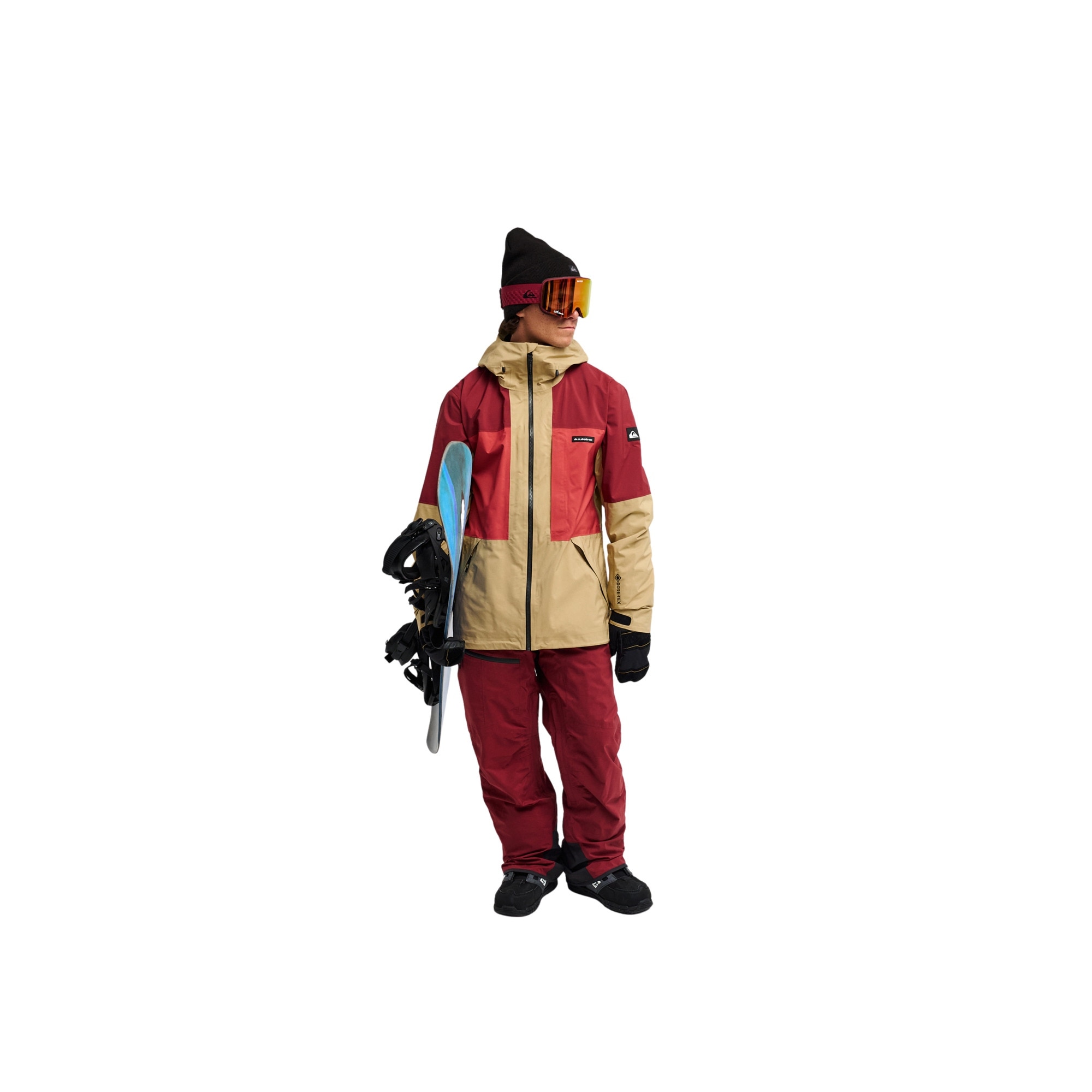Chaqueta de hombre Forever Stretch GORE-TEX® Quiksilver - Marrón Marrón-3