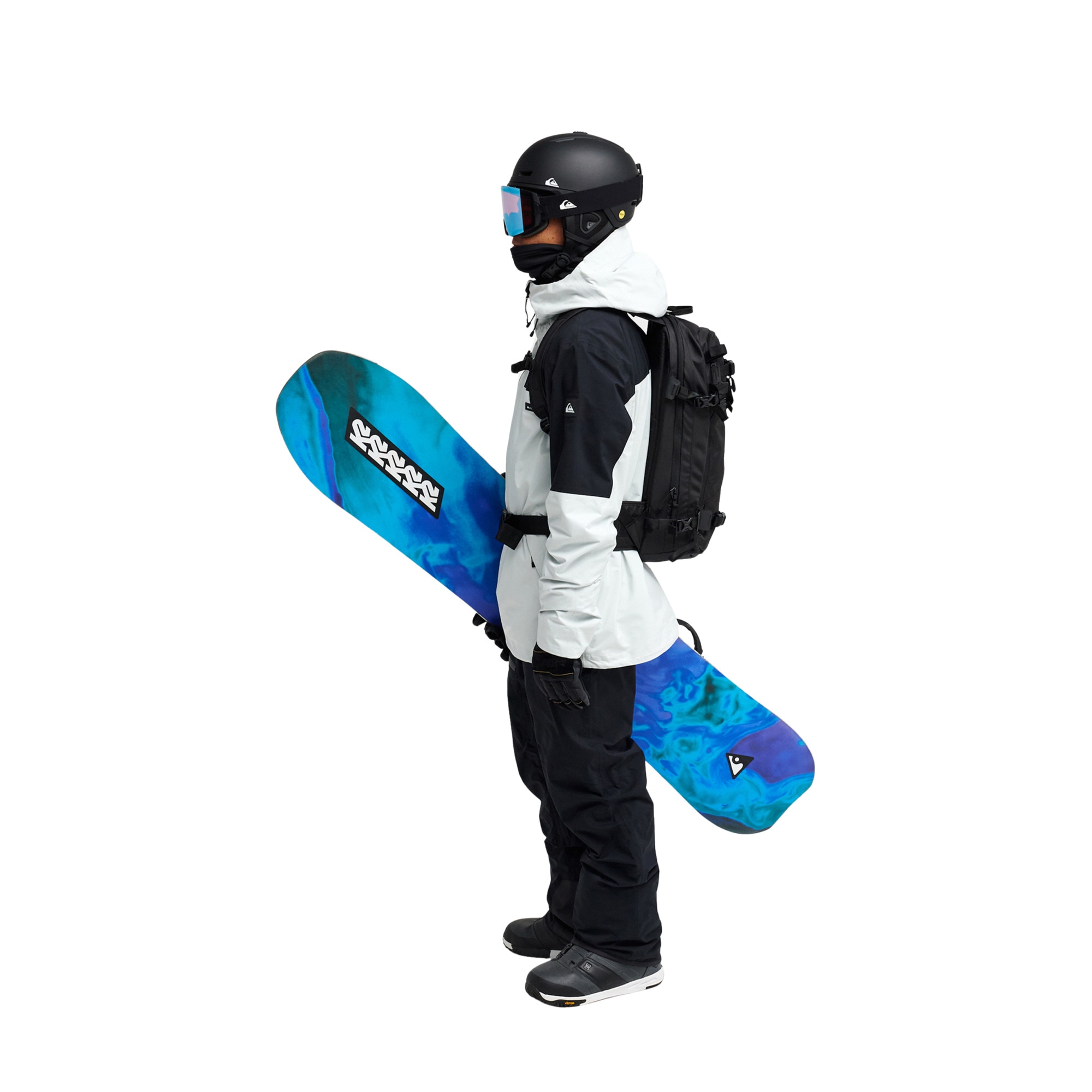 Chaqueta de hombre Forever Stretch GORE-TEX® Quiksilver - Azul Azul-3