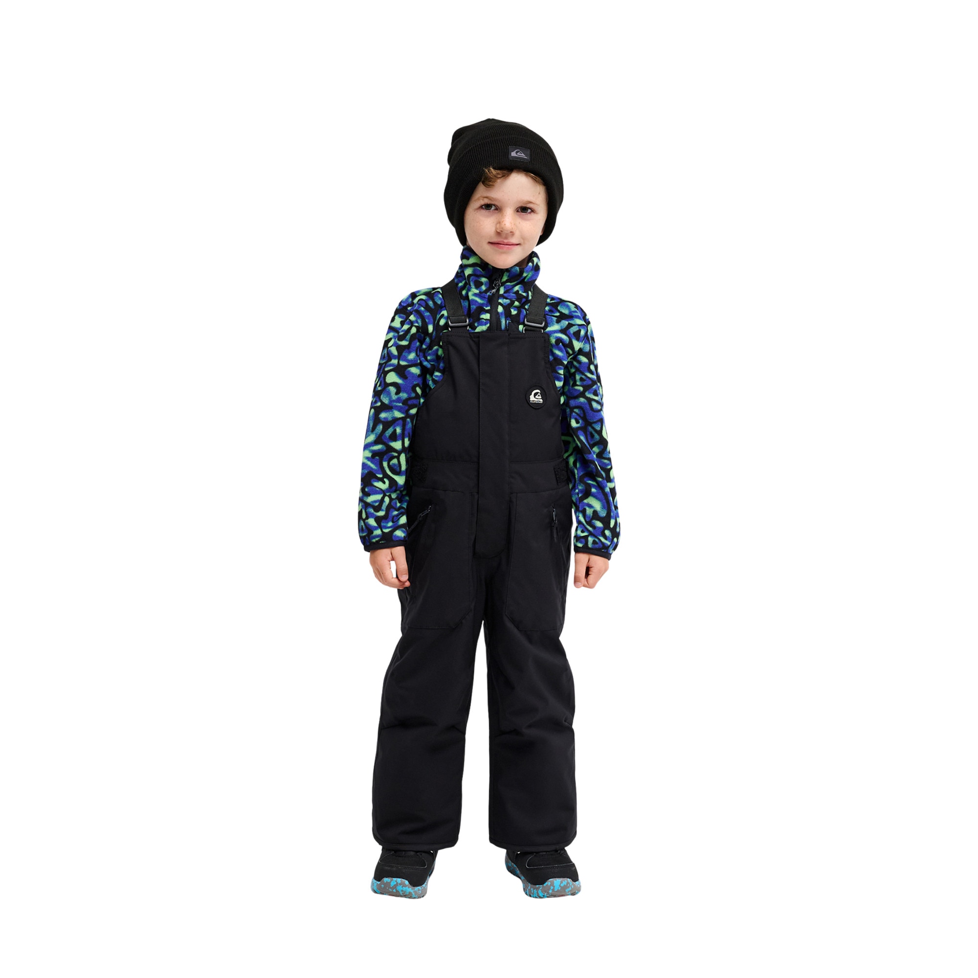 Peto de esqui y nieve de niños Boogie 10K Quiksilver - Negro Negro-1
