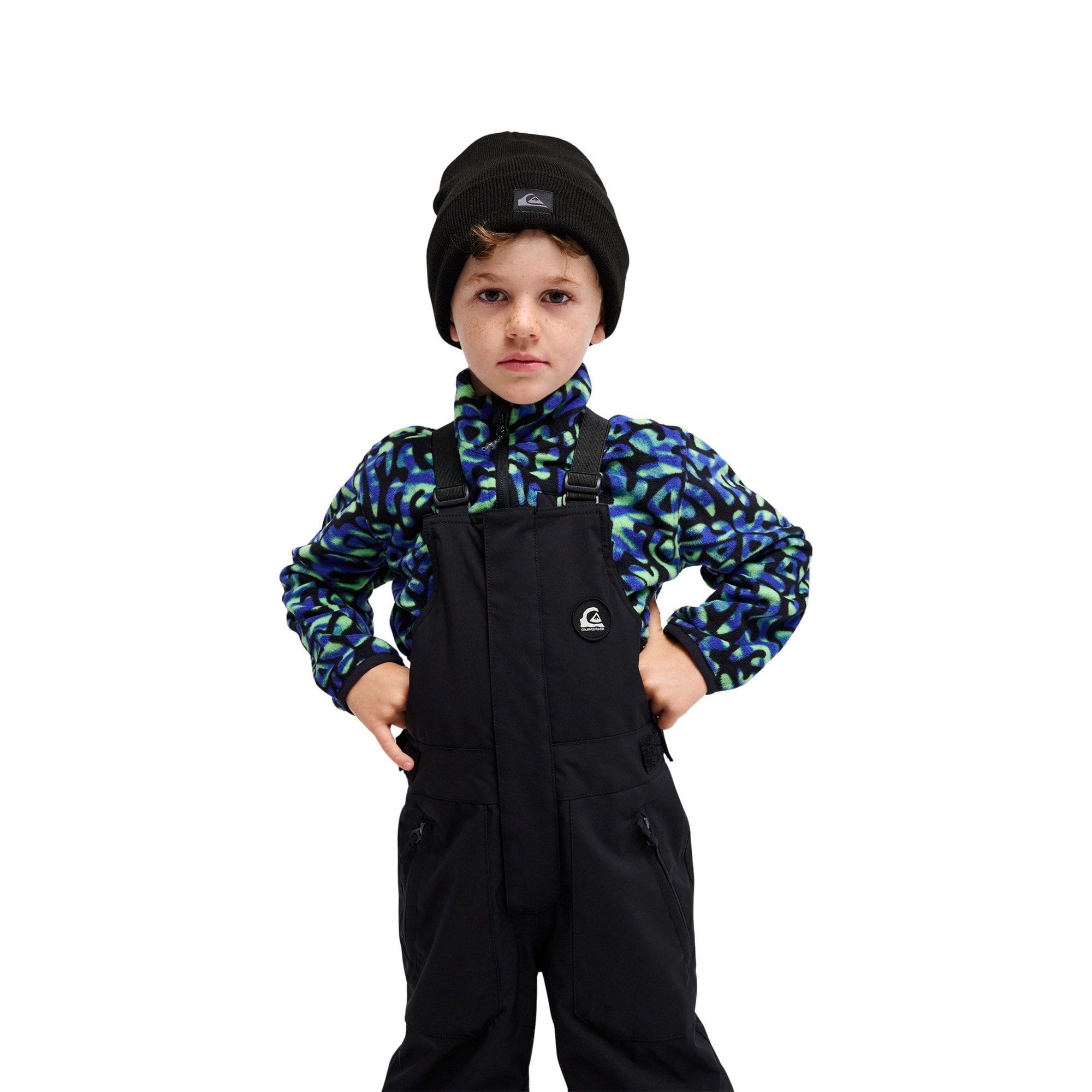 Peto de esqui y nieve de niños Boogie 10K Quiksilver - Negro Negro-4