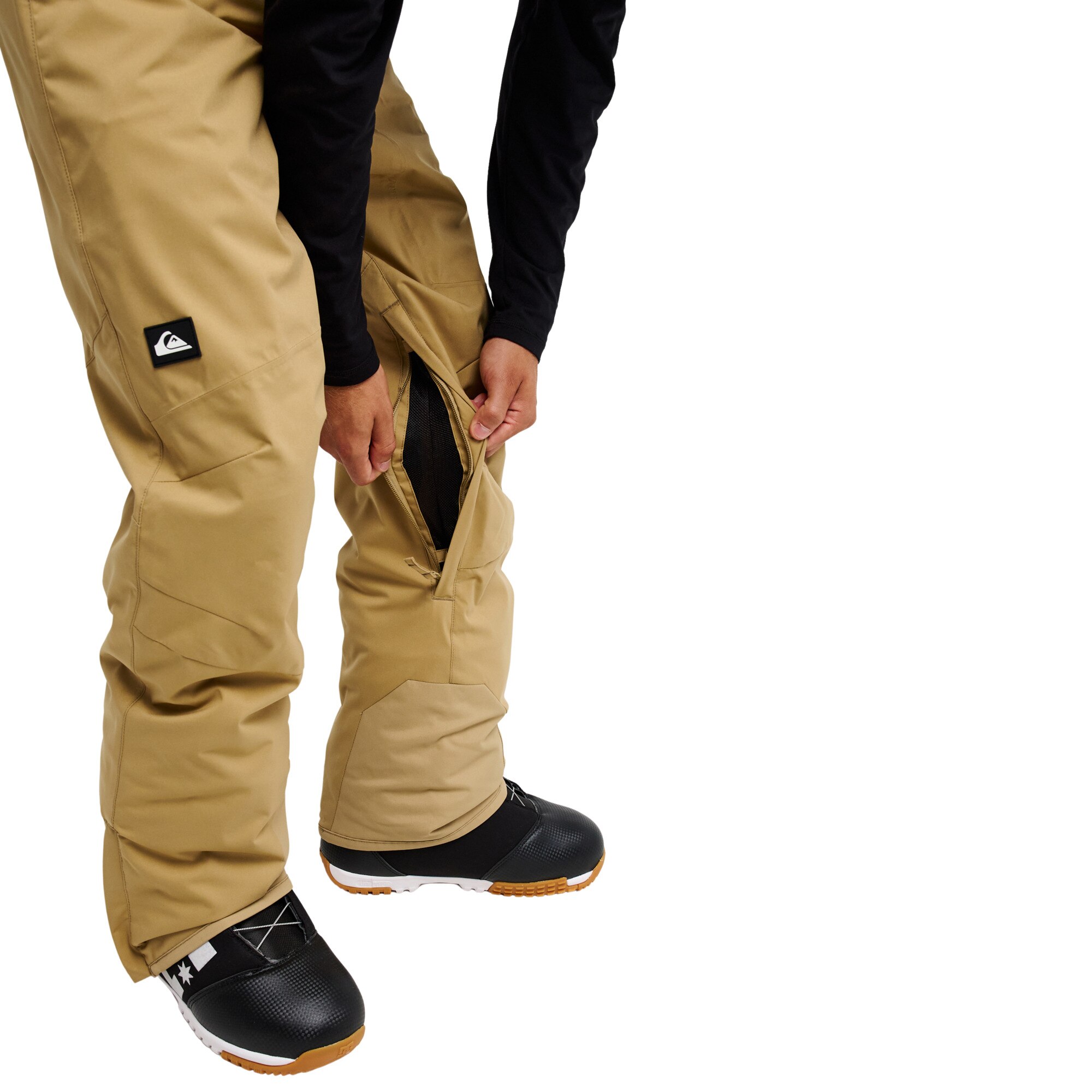Pantalón de hombre Boundry 10K Quiksilver - Marrón Marrón-6