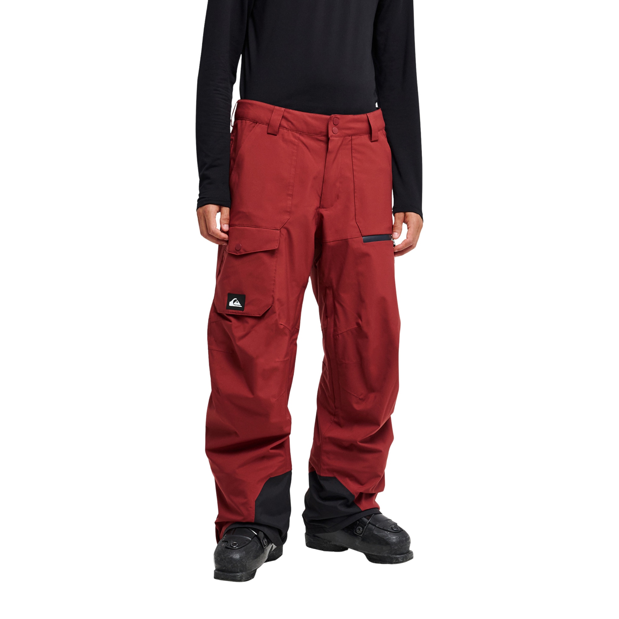 Pantalón de hombre Utility 20K Quiksilver - Rojo cereza Rojo cereza-1