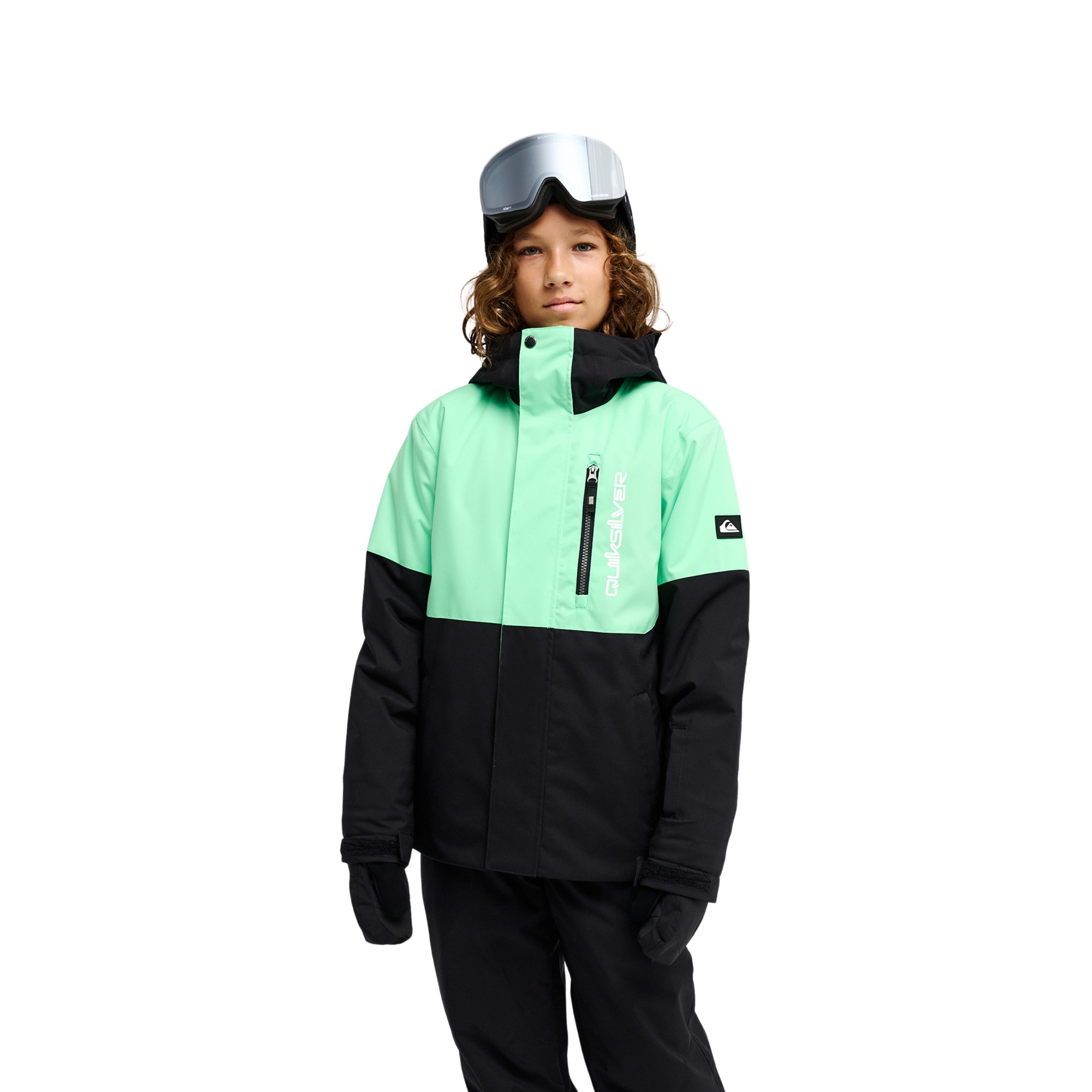Chaqueta de niños Titano 10K Quiksilver - Verde Verde-1