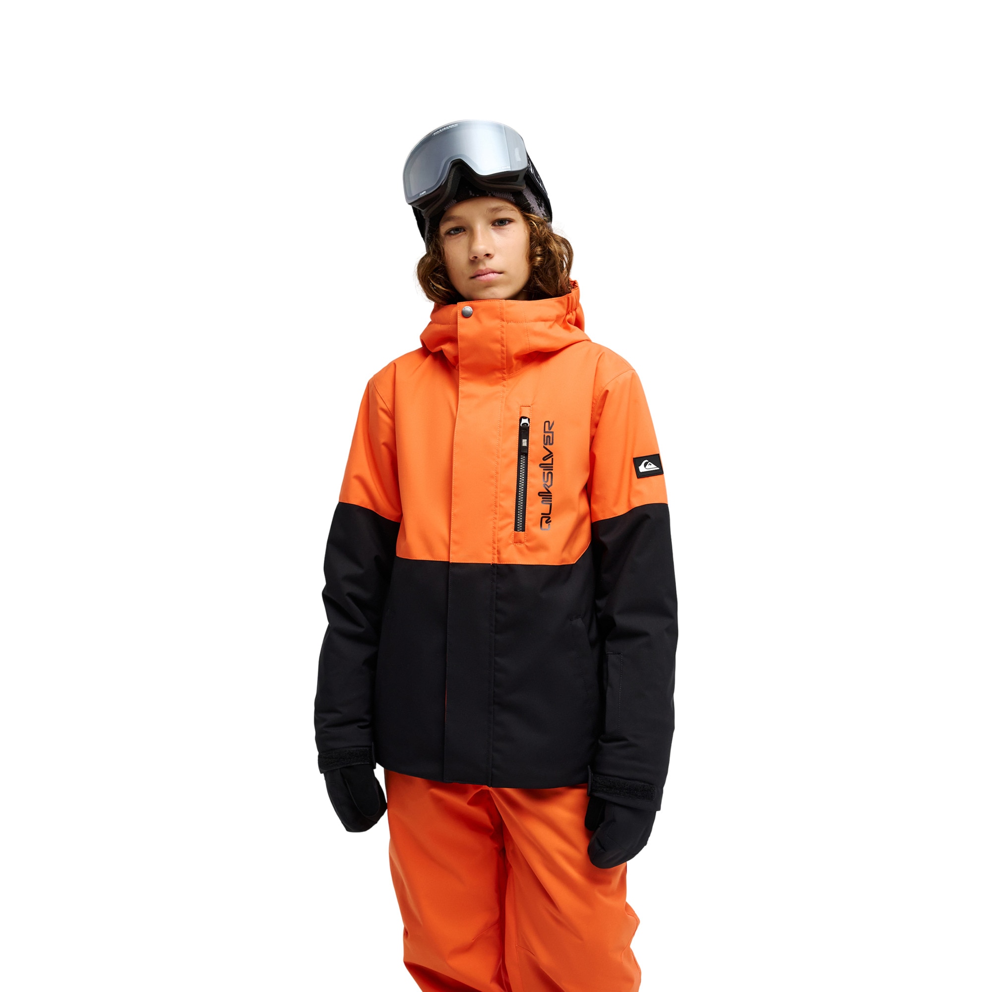Chaqueta de niños Titano 10K Quiksilver - Naranja Naranja-1