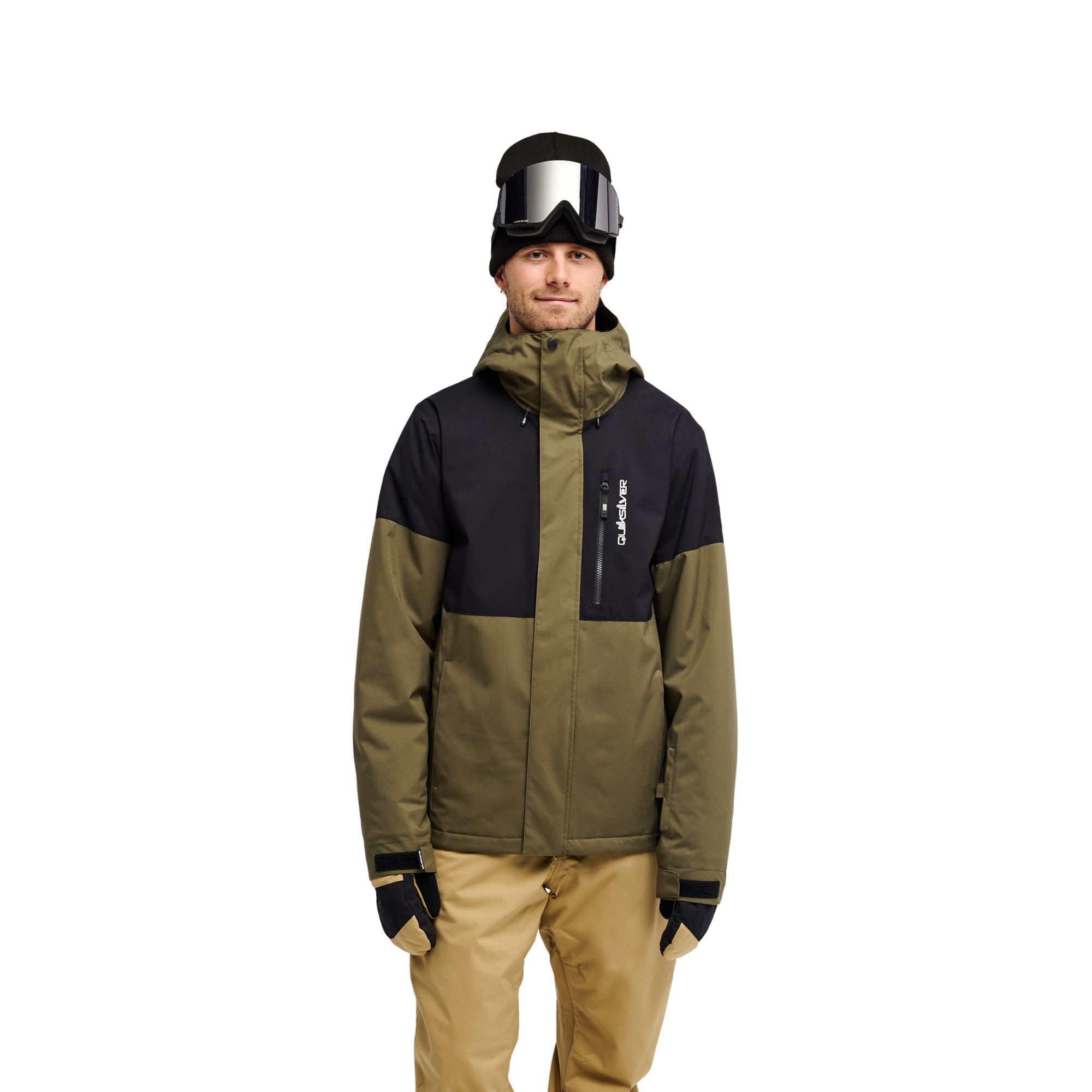 Chaqueta de hombre Titano 10K Quiksilver - Verde Verde-1