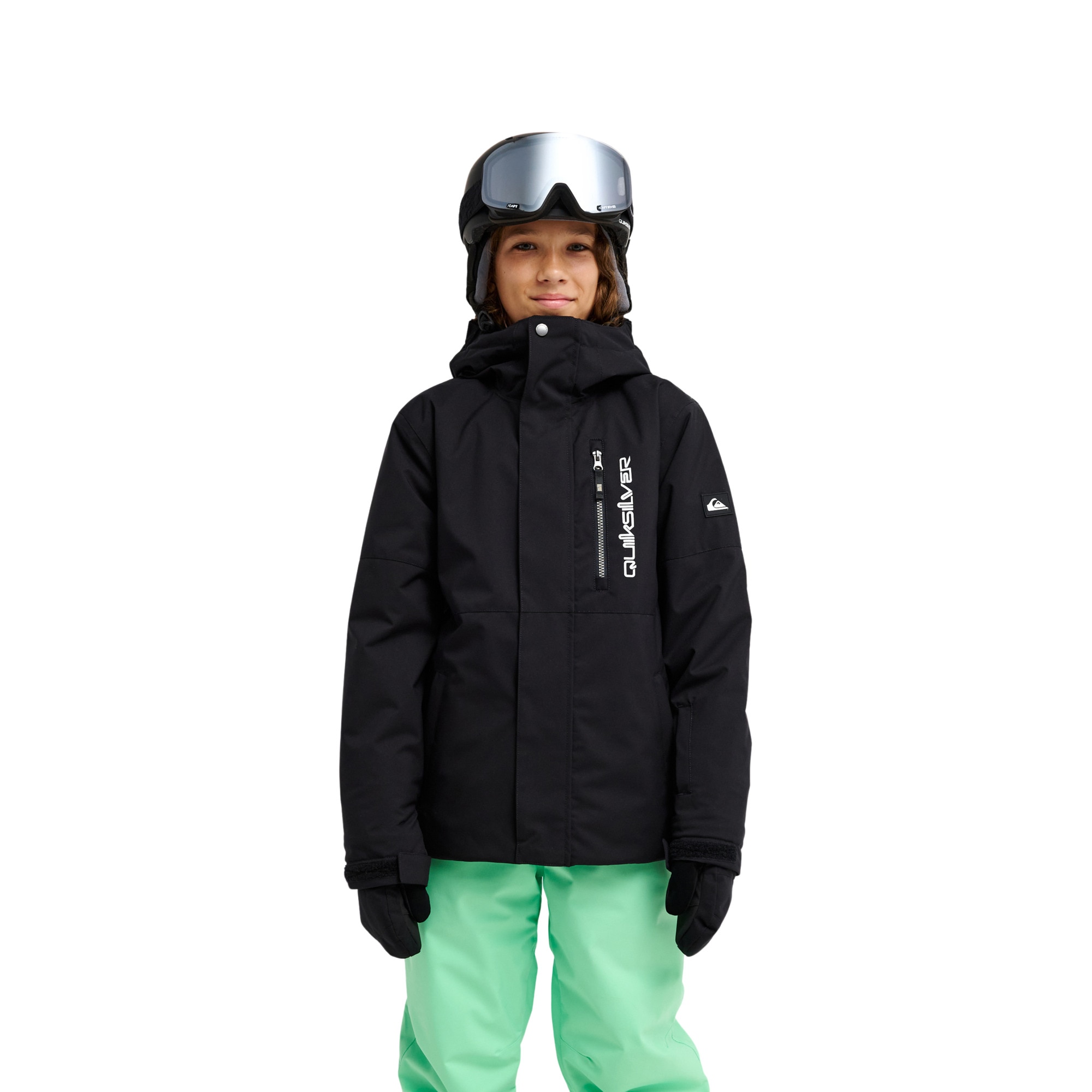 Chaqueta de niños Titano 10K Quiksilver - Negro Negro-1